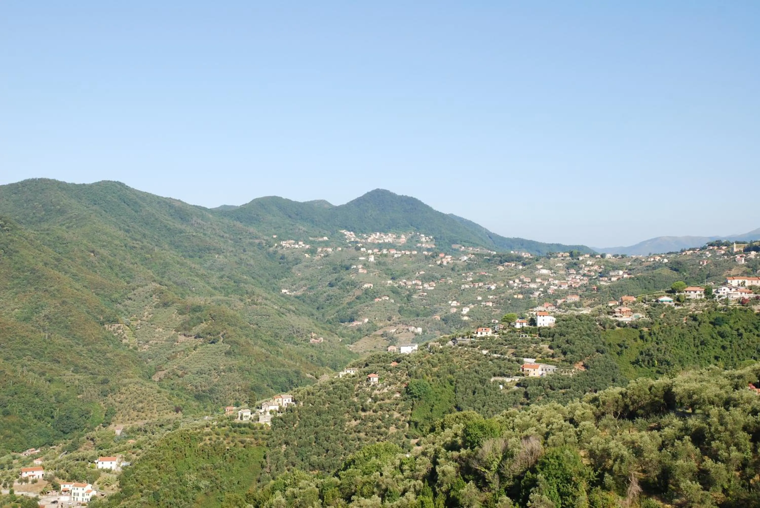 Natural landscape in Villa Rocca Leivi