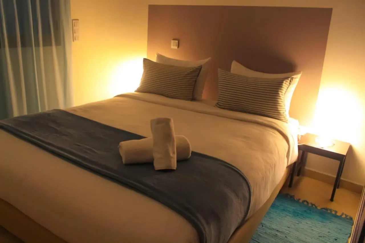 Bed in Kenz Mehdia Hotel Resort