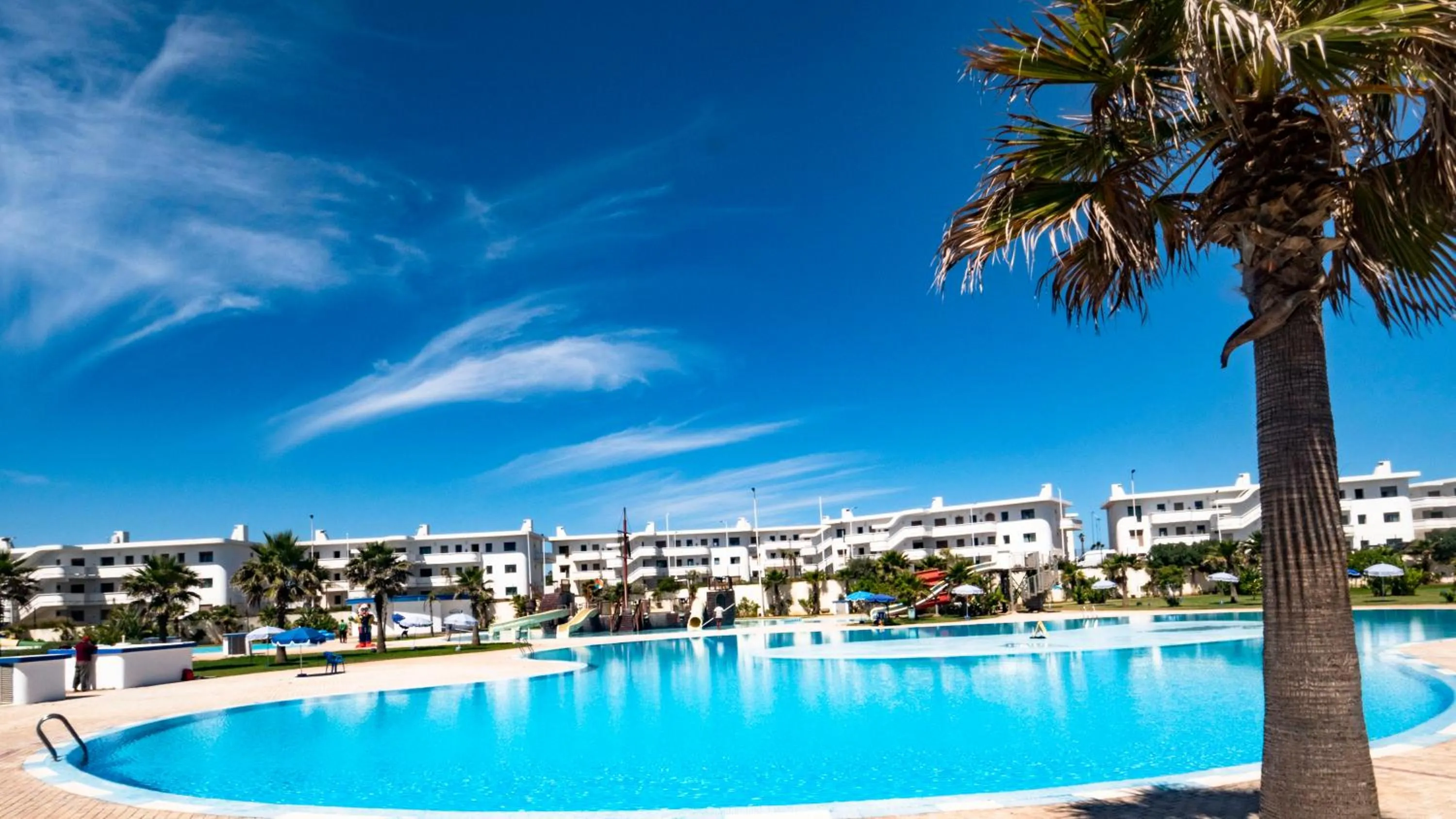 Aqua park in Kenz Mehdia Hotel Resort