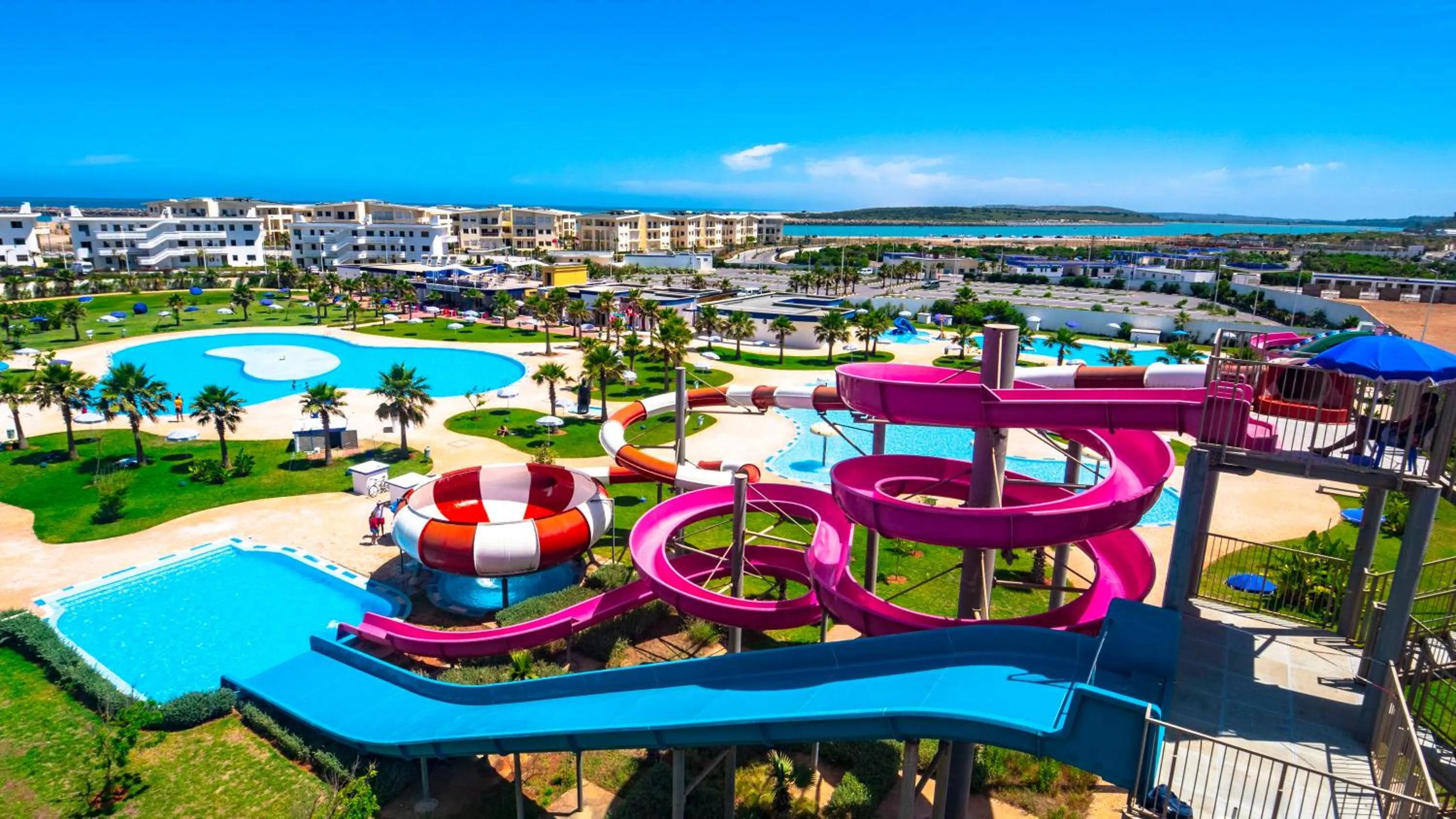 Aqua park in Kenz Mehdia Hotel Resort