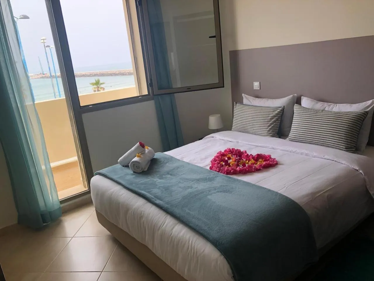 Bedroom, Bed in Kenz Mehdia Hotel Resort