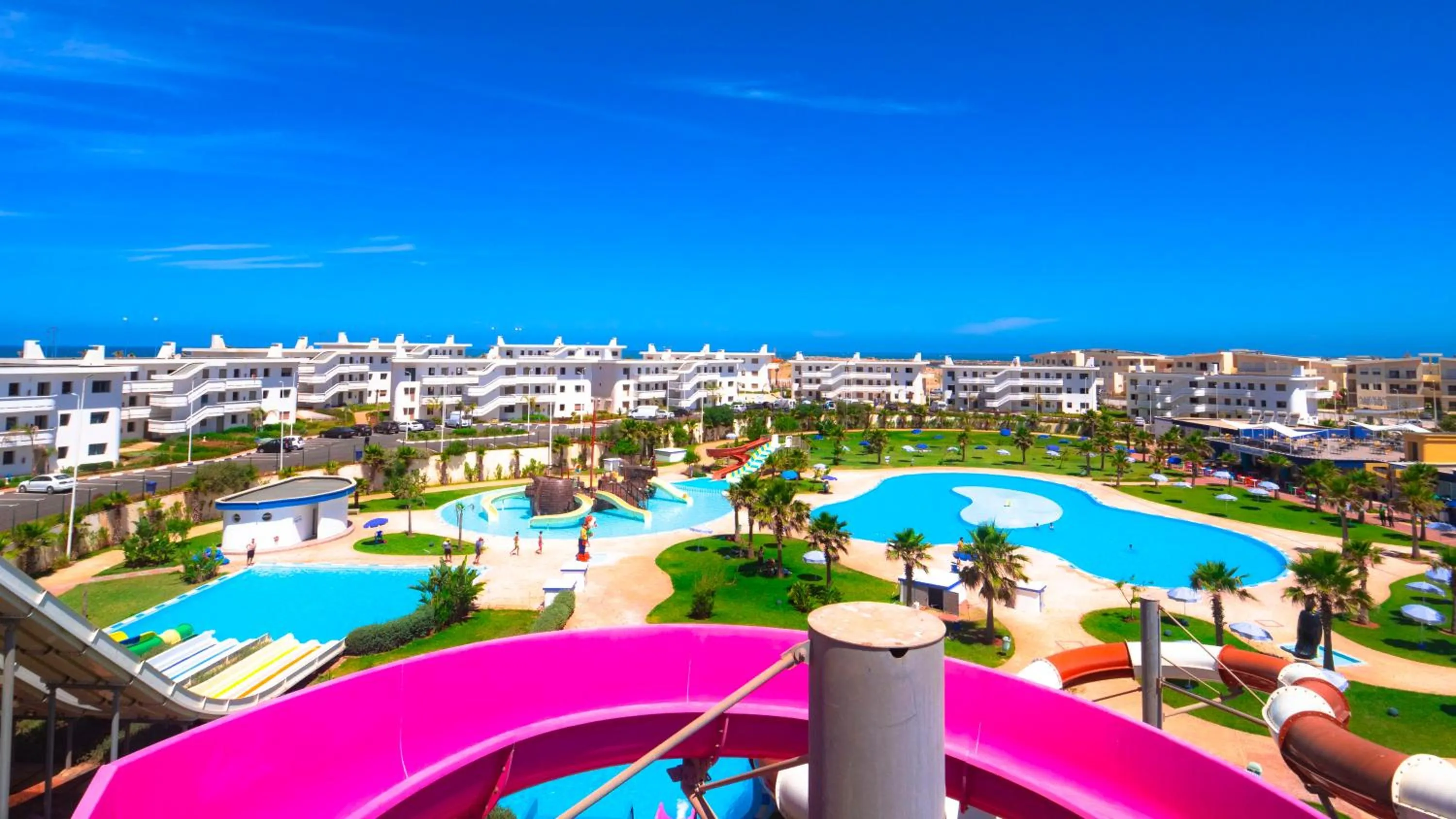 Aqua park in Kenz Mehdia Hotel Resort