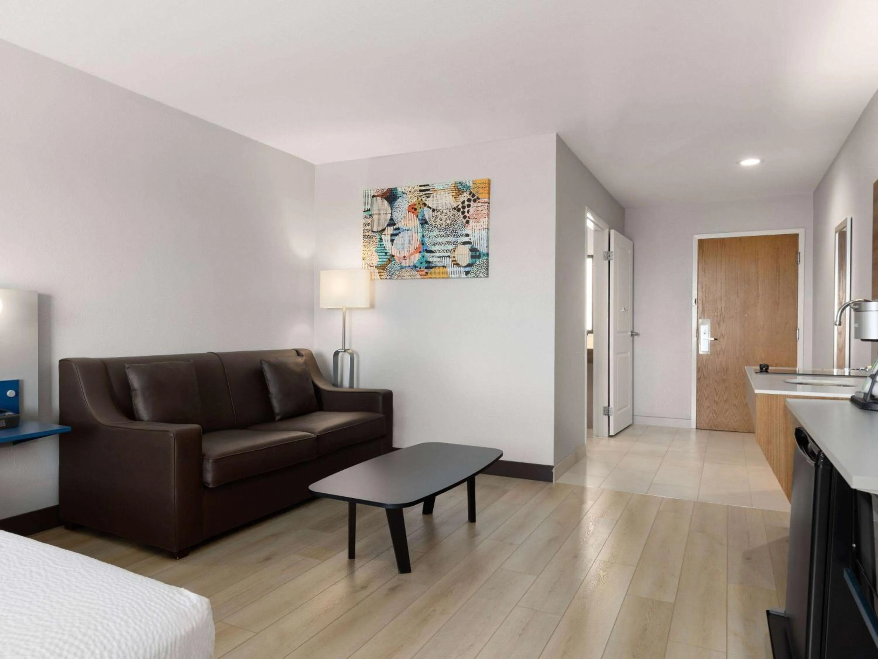 Photo of the whole room in Microtel Inn & Suites by Wyndham Tracy