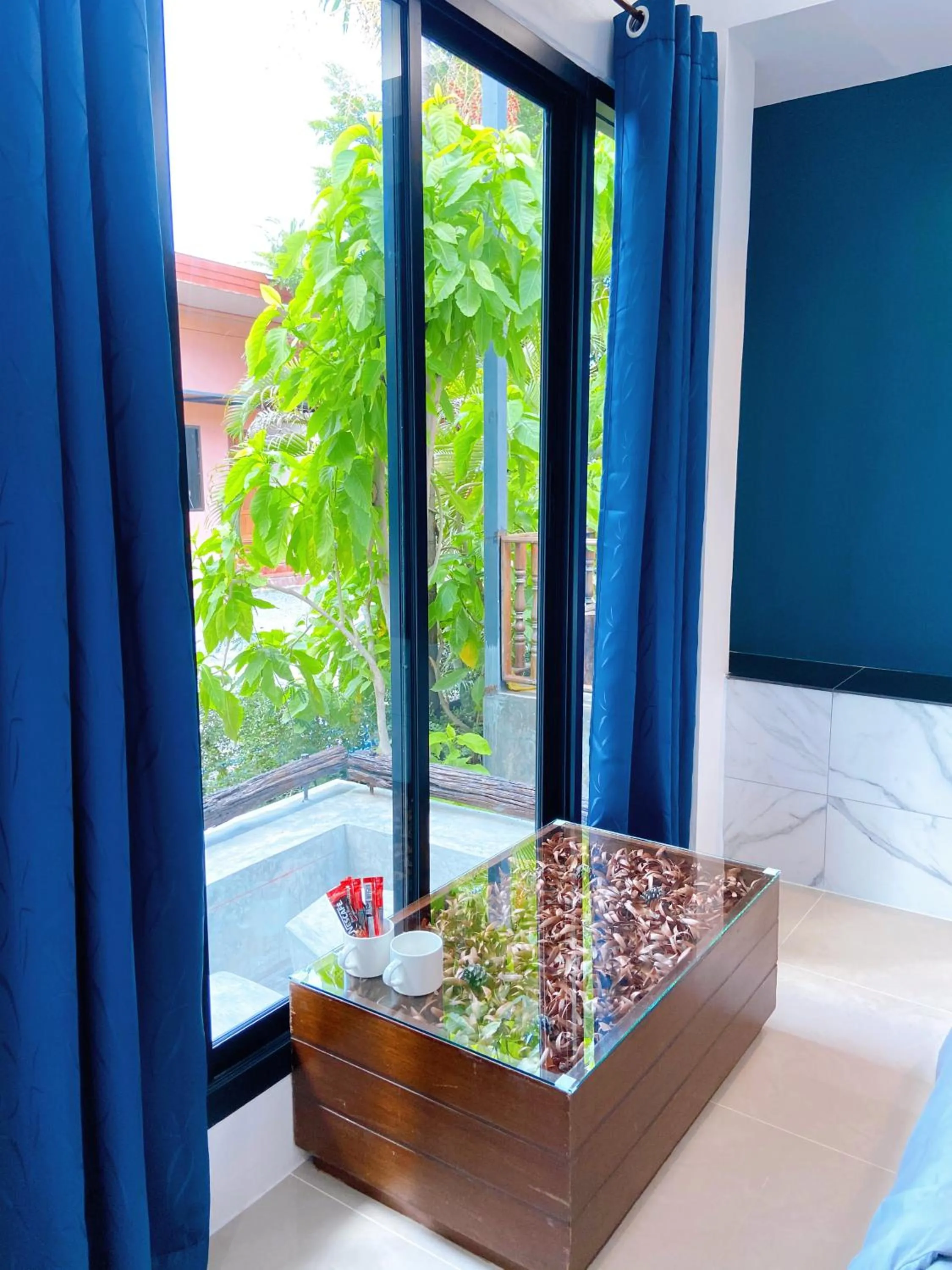 Bed in Petchngam Home Resort