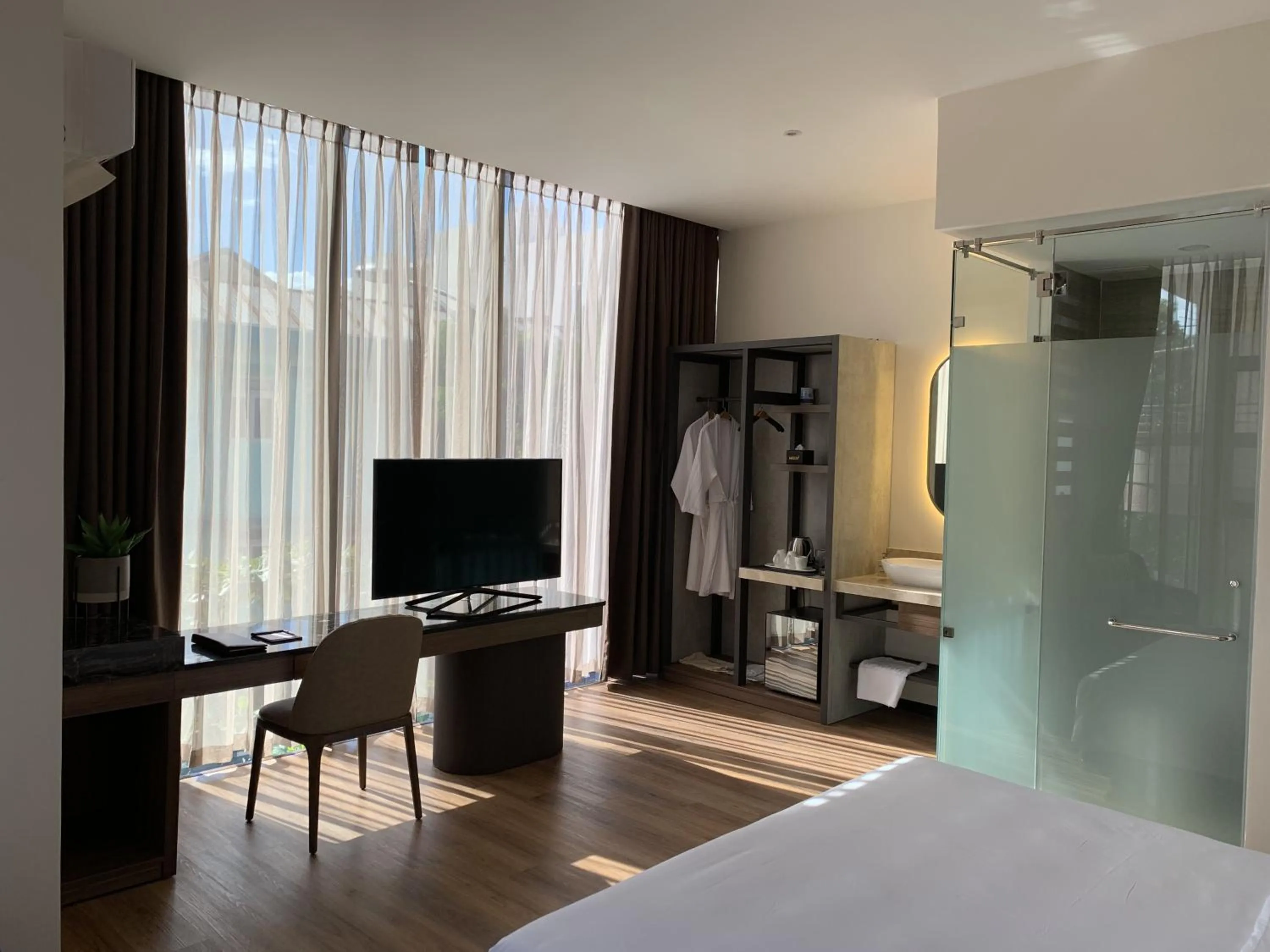 TV and multimedia, Bed in Hadiva Boutique Hotel