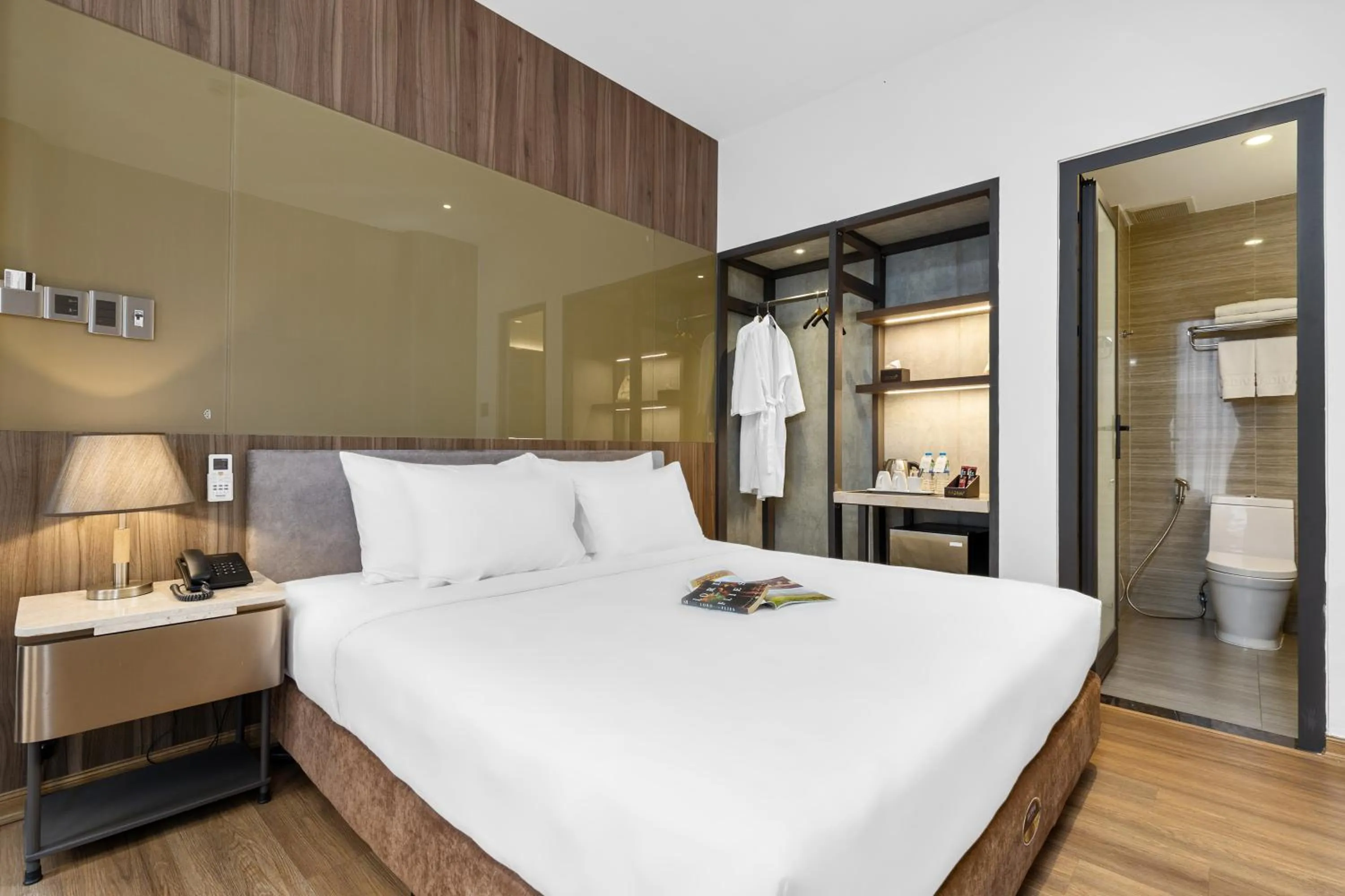 Bed in Hadiva Boutique Hotel