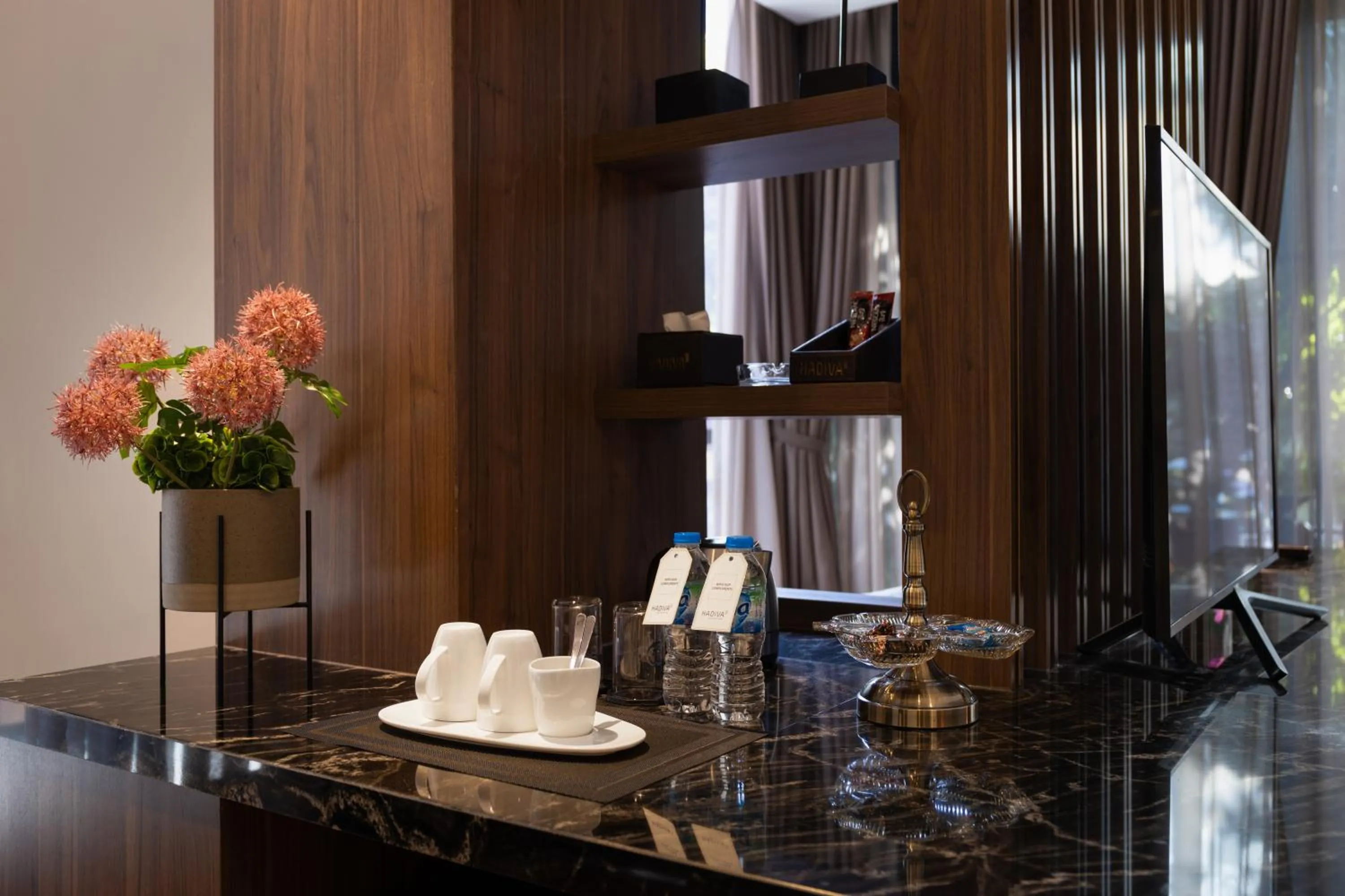 Coffee/tea facilities in Hadiva Boutique Hotel