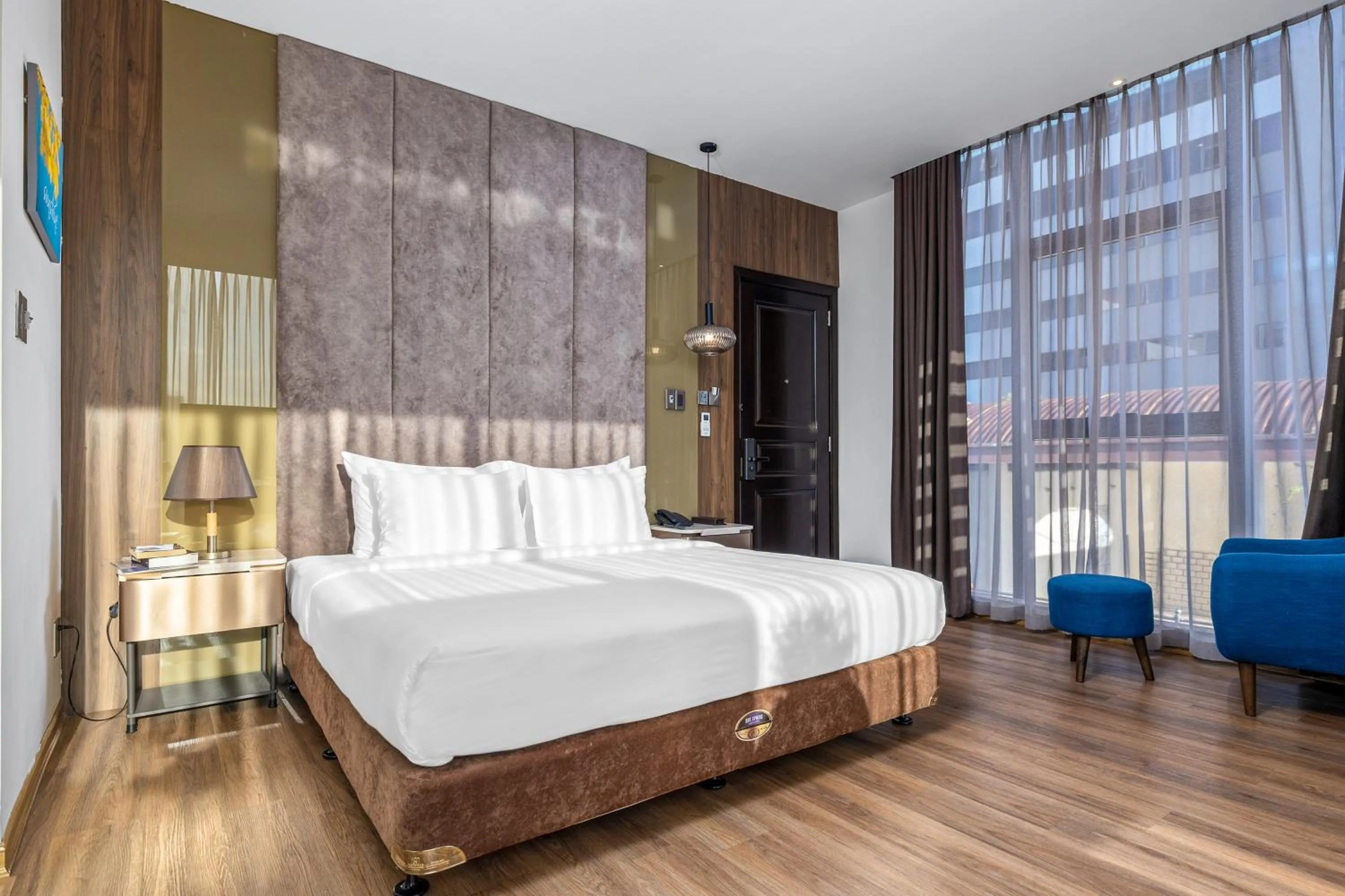 View (from property/room), Bed in Hadiva Boutique Hotel