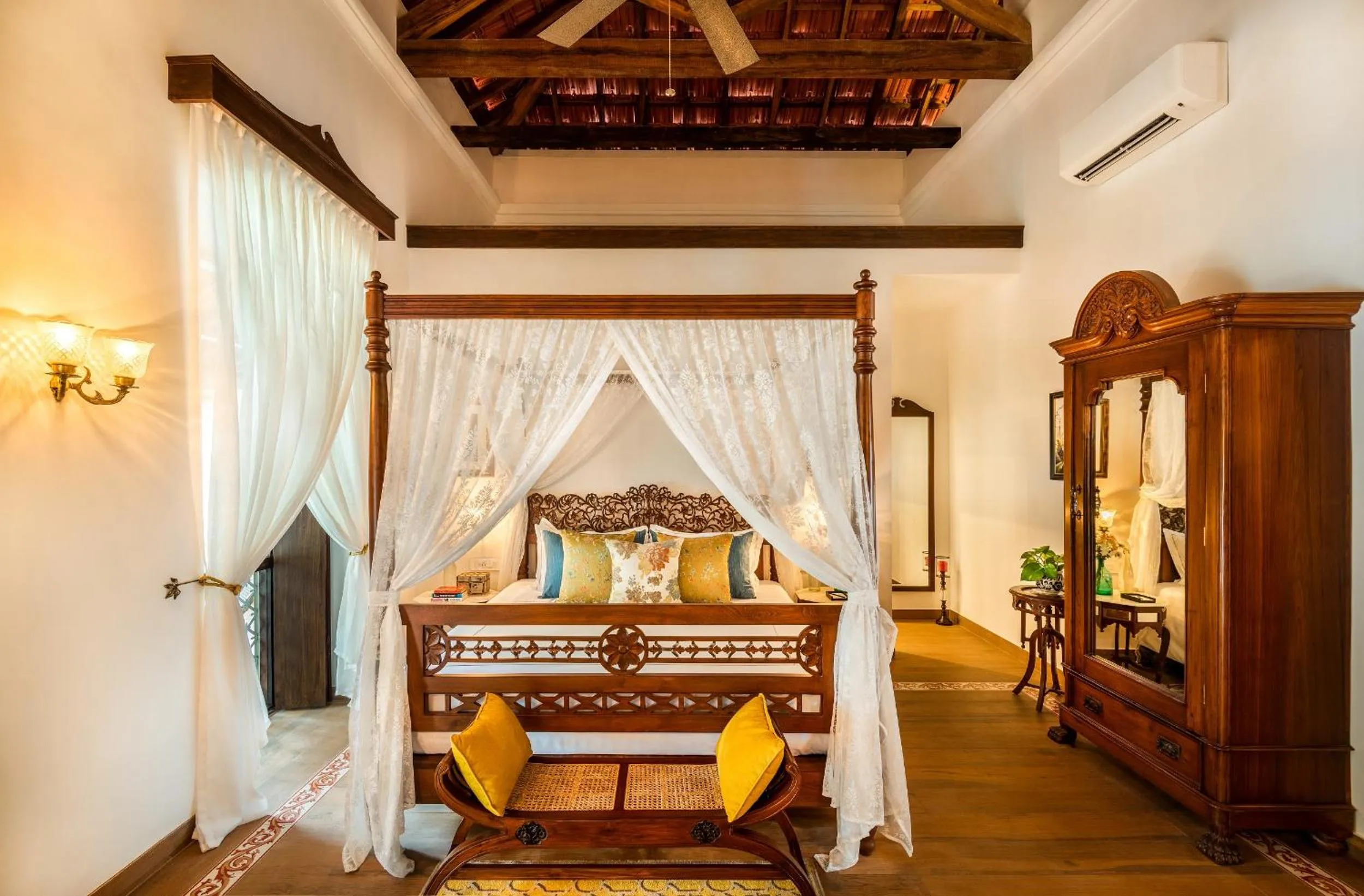 Photo of the whole room, Bed in amã Stays & Trails, Cardozo House