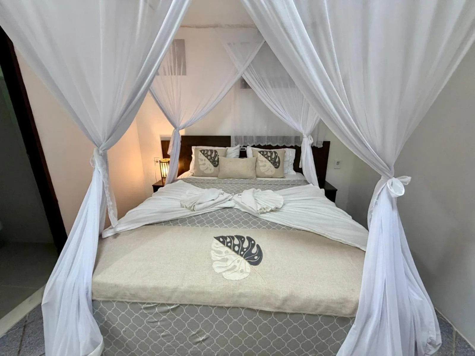 Bed in Pousada Bella Vida