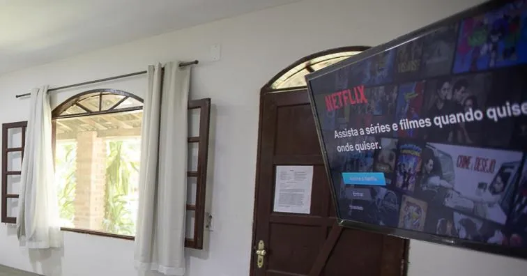 TV and multimedia in Pousada Bella Vida