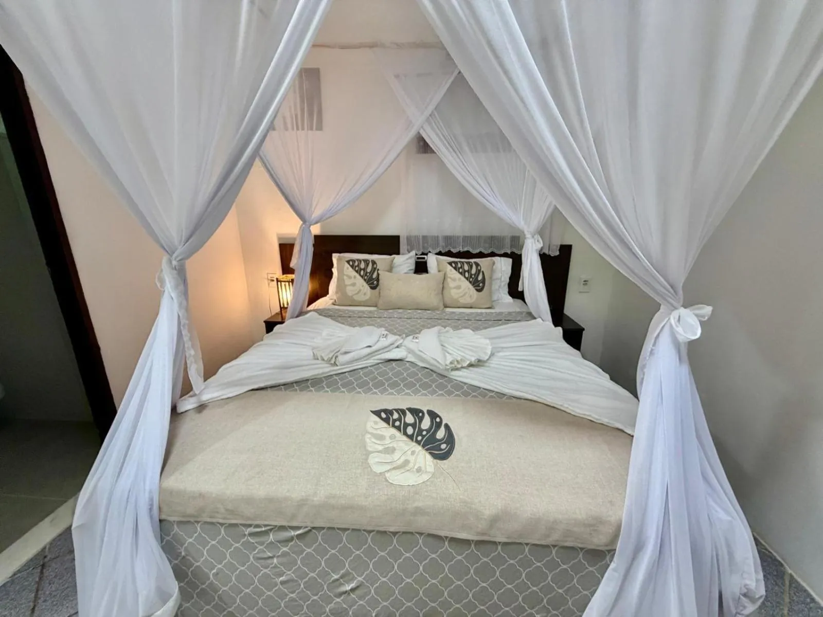 Bed in Pousada Bella Vida