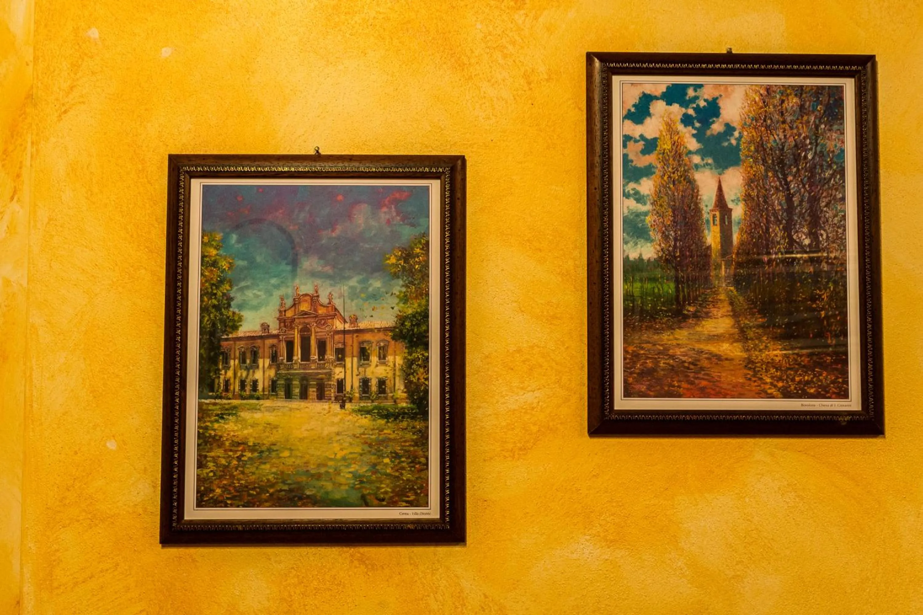 Decorative detail in Agriturismo Tre Rondini