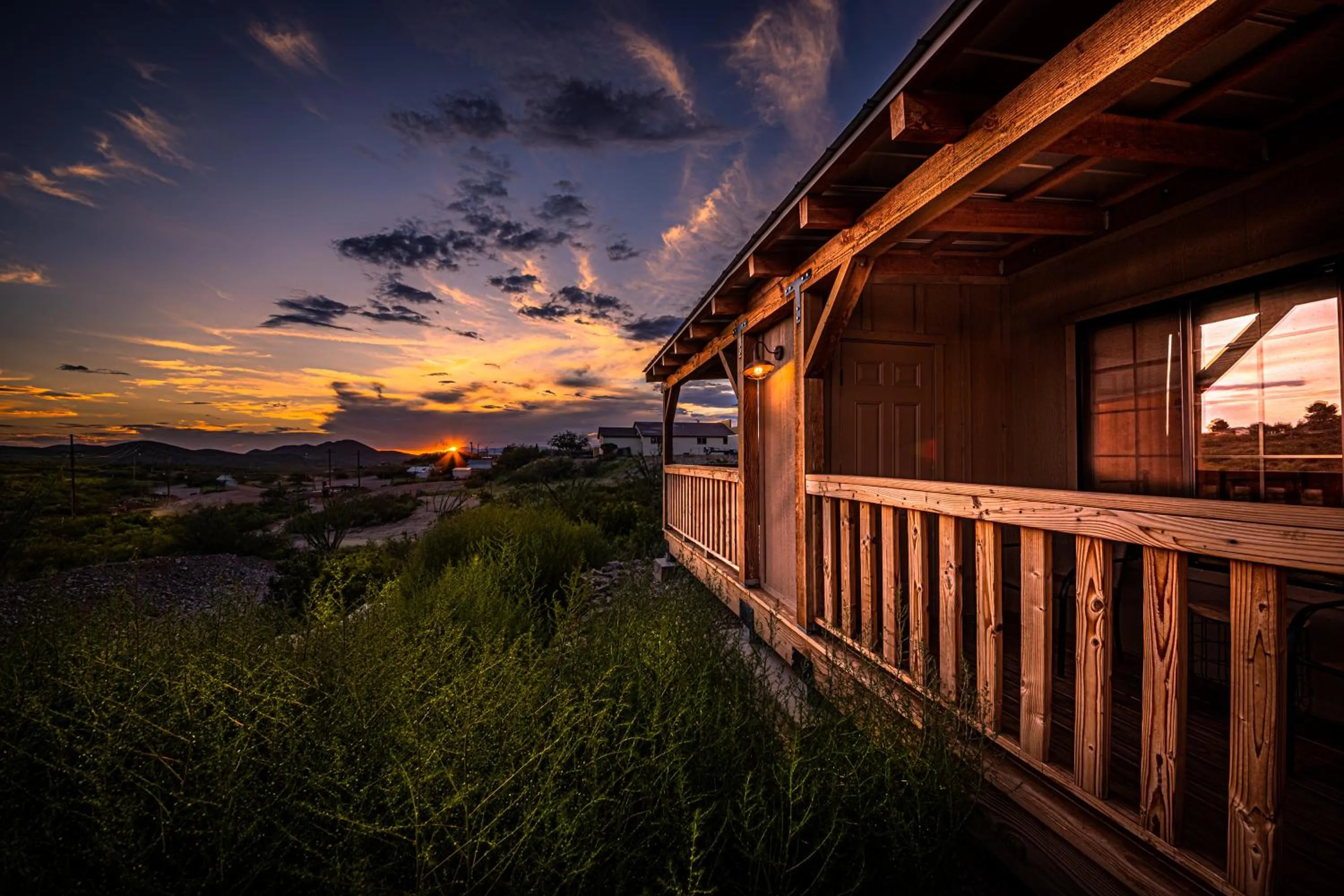 Natural landscape in -Pet Friendly- Miners Cabin #5 -Two Double Beds - Private Balcony