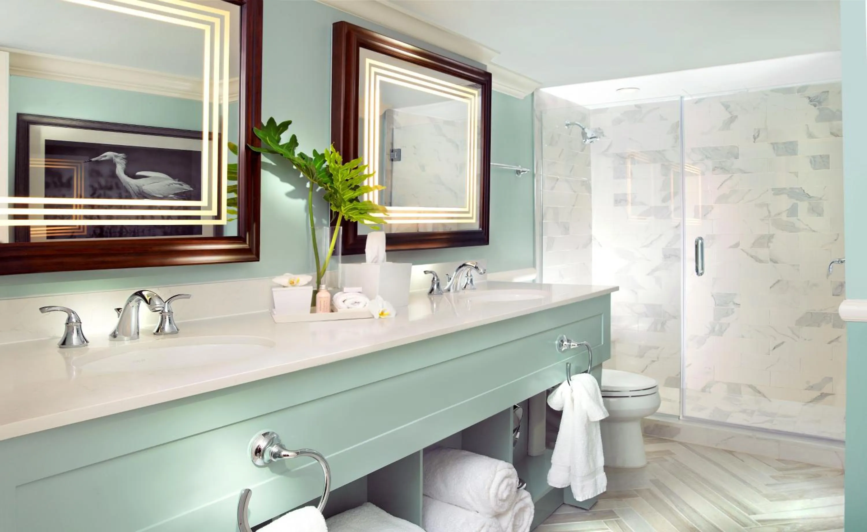 Shower in La Playa Beach & Golf Resort, a Noble House Resort