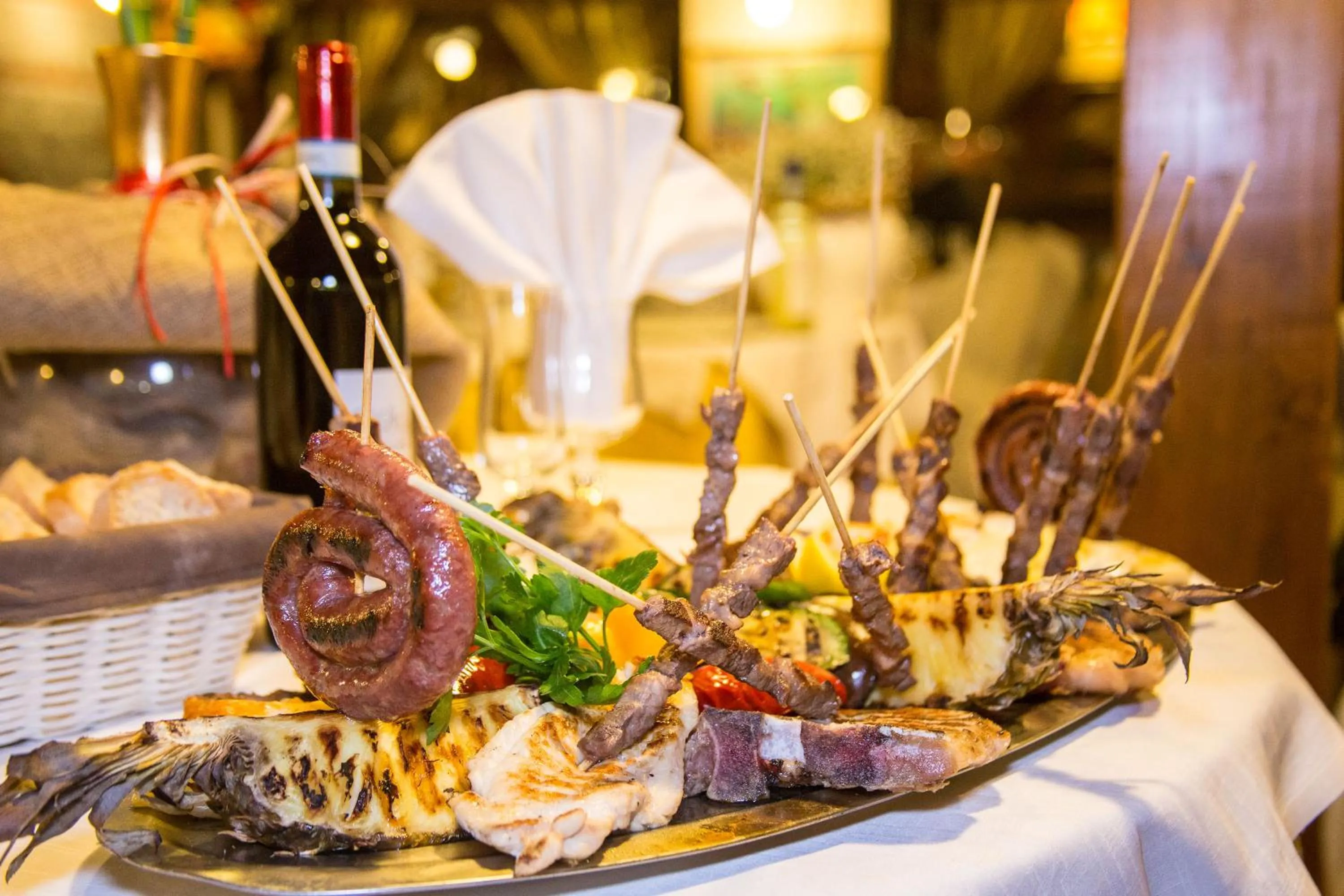 Food close-up in Hotel Ristorante La Perla