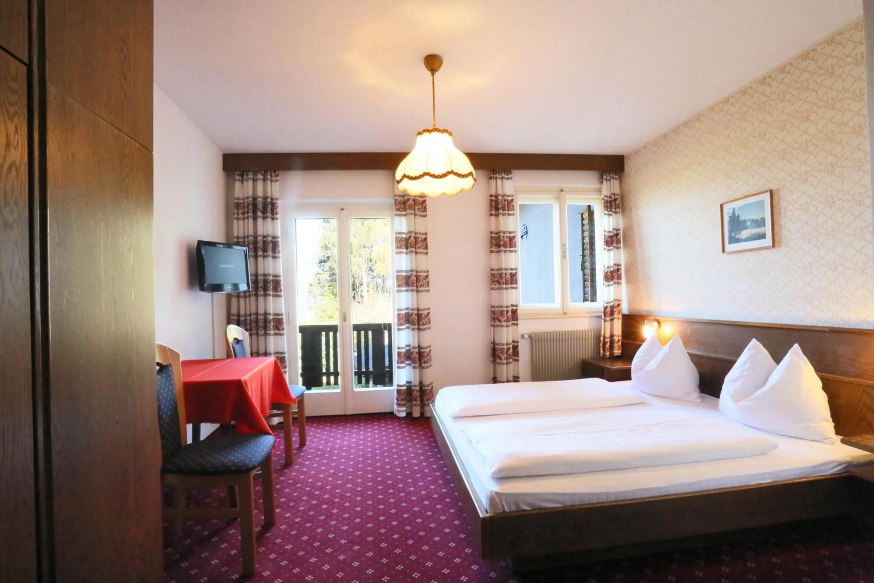 Bed in Hotel Pichlerhof