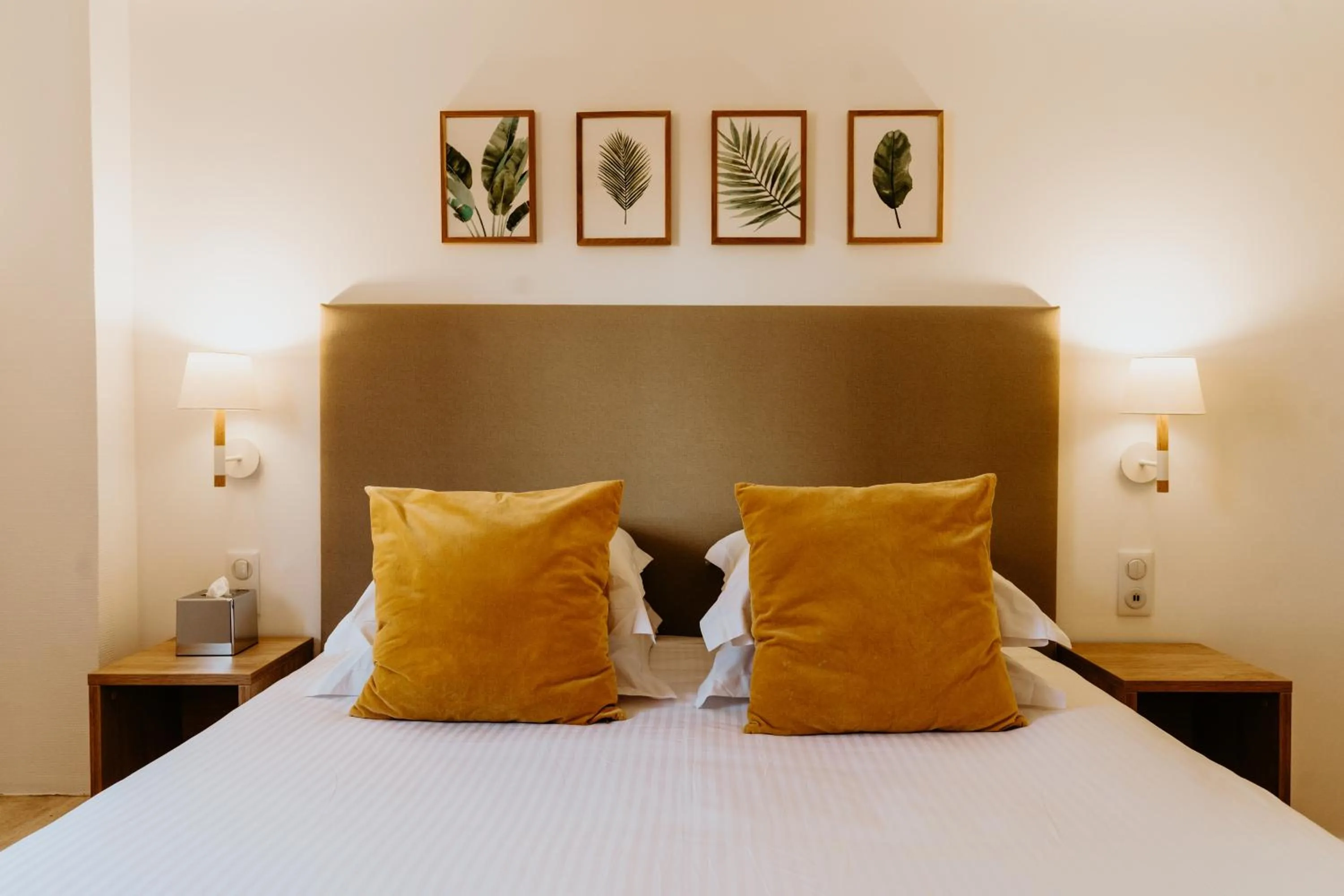 Bed in Palm Boutique Hôtel Nice