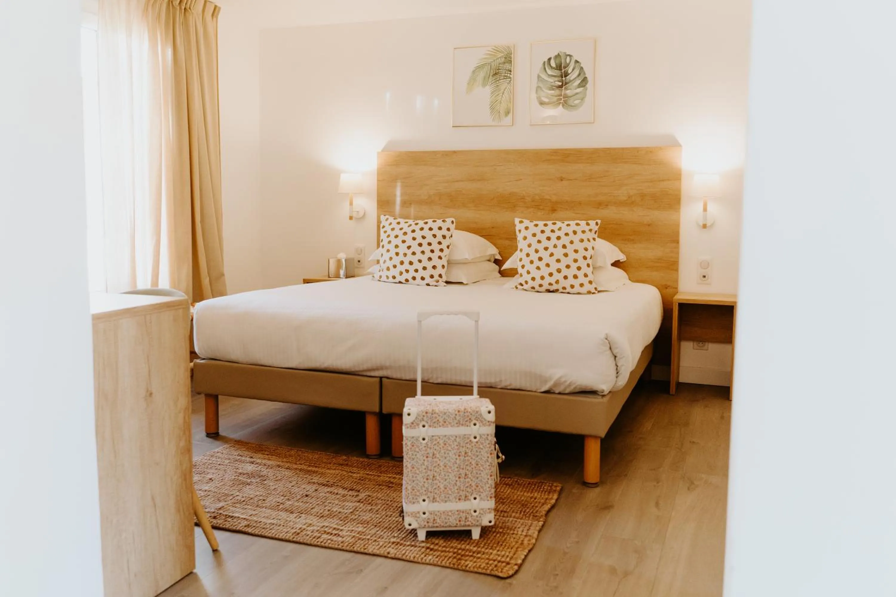 Bed in Palm Boutique Hôtel Nice