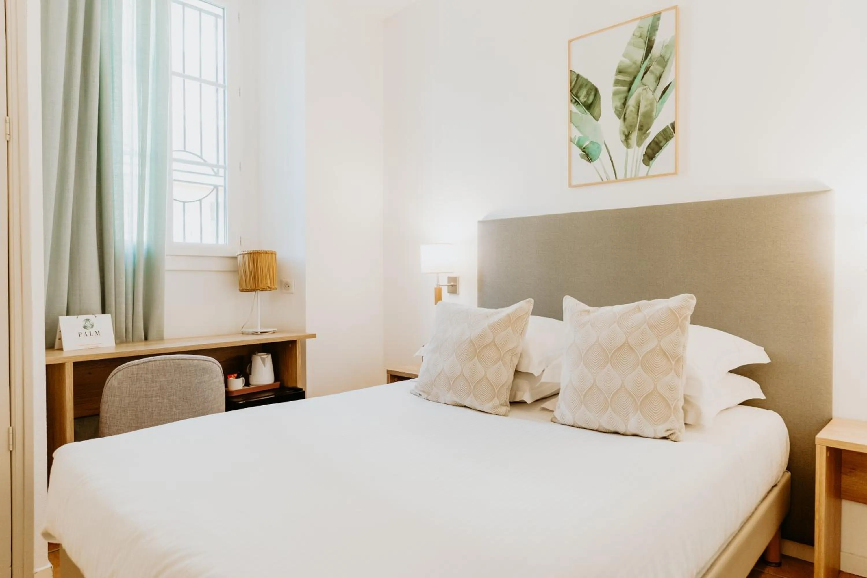 Bed in Palm Boutique Hôtel Nice