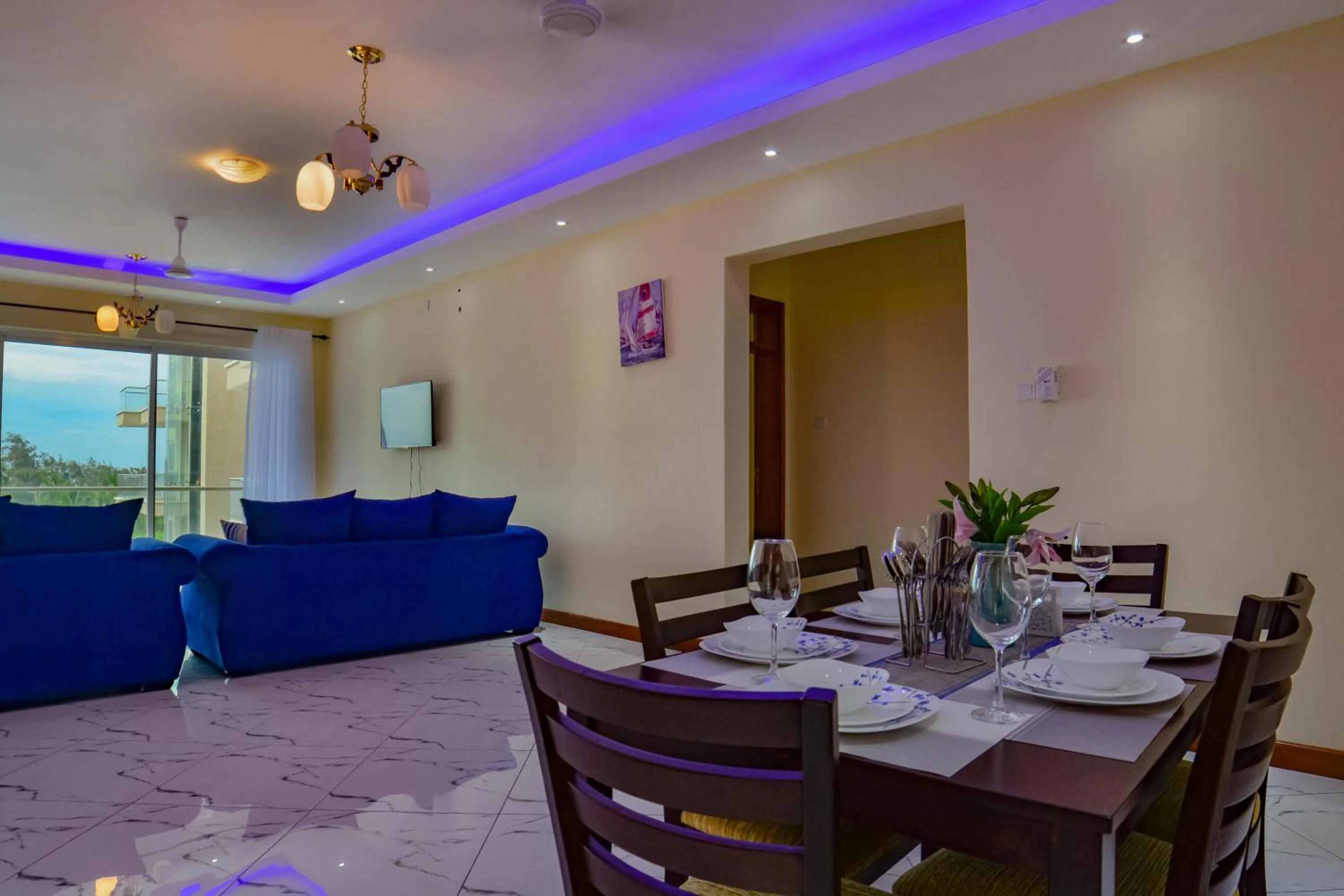 Dining area in Fenns Cozy Apartment - Nyali