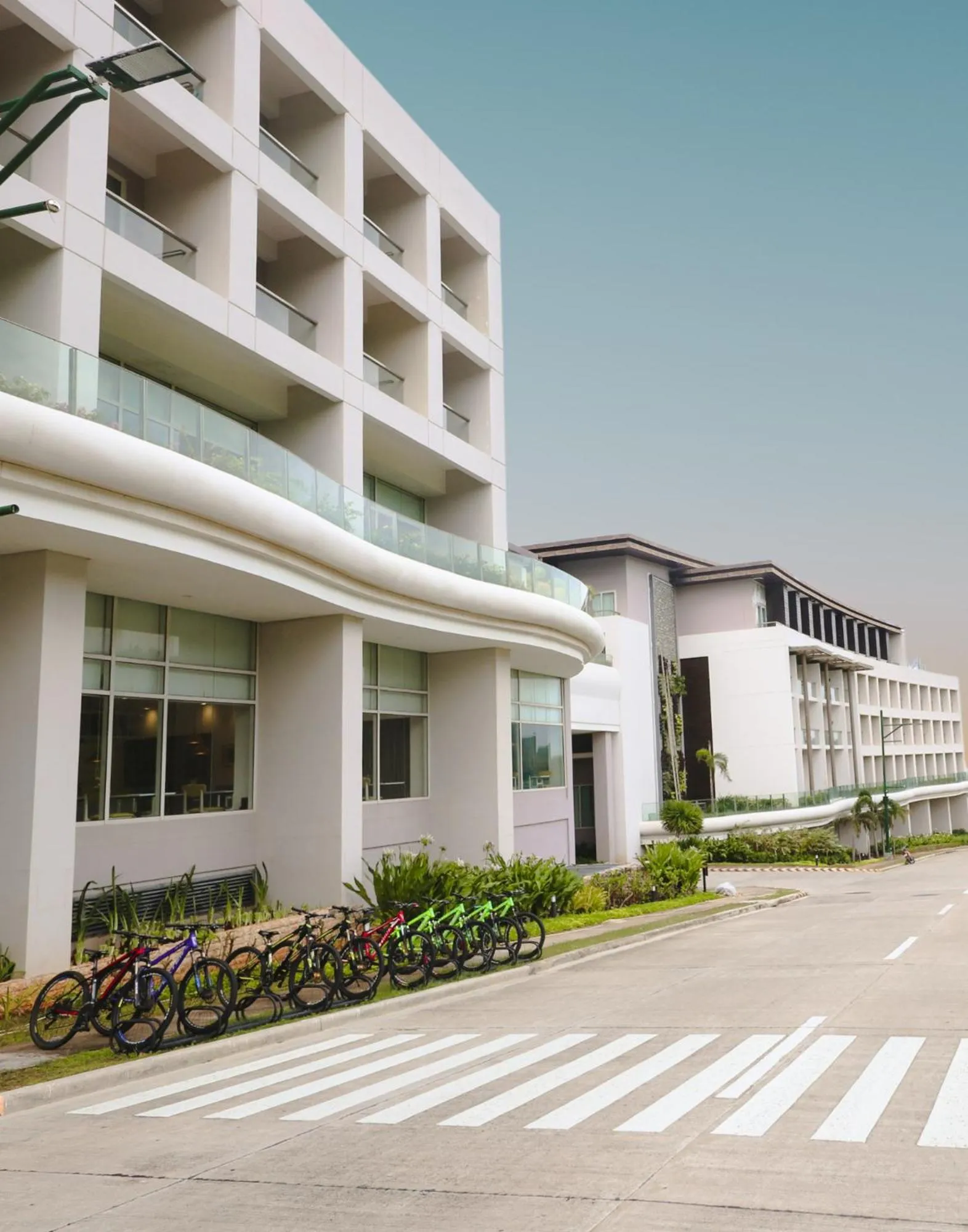 Facade/entrance in Belmont Hotel Boracay near Newcoast Beach