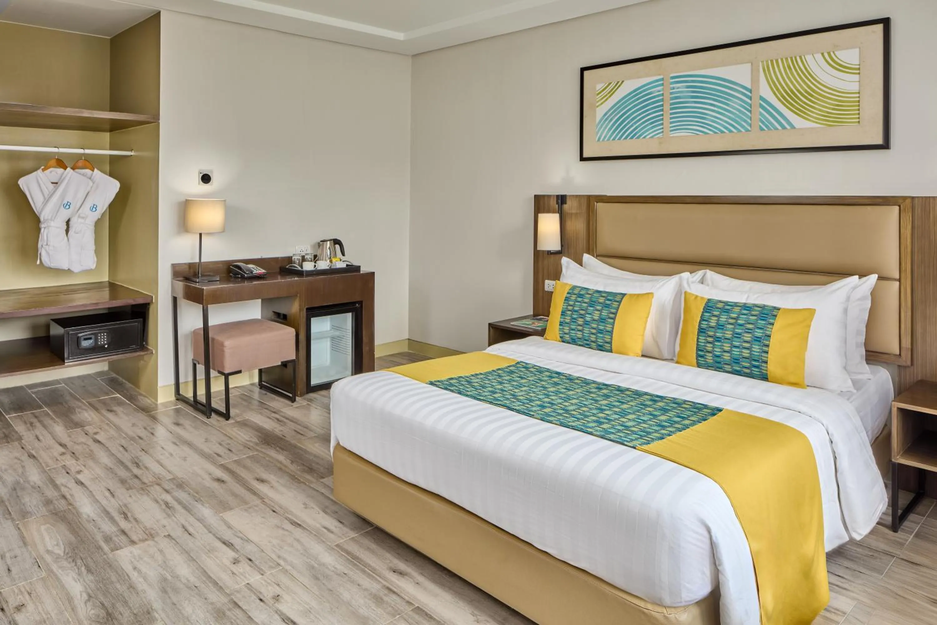 Bedroom, Bed in Belmont Hotel Boracay near Newcoast Beach