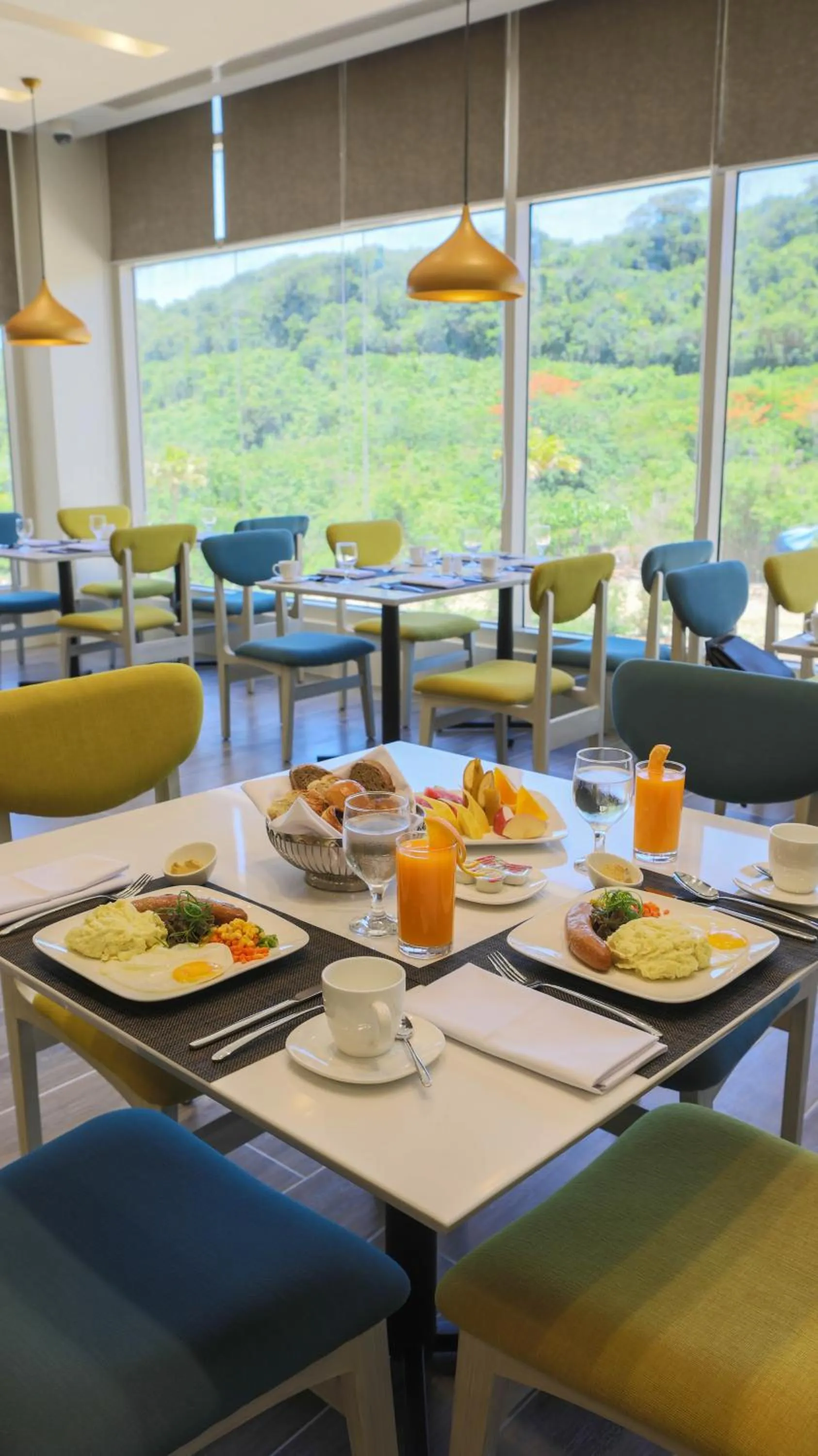 Breakfast in Belmont Hotel Boracay near Newcoast Beach