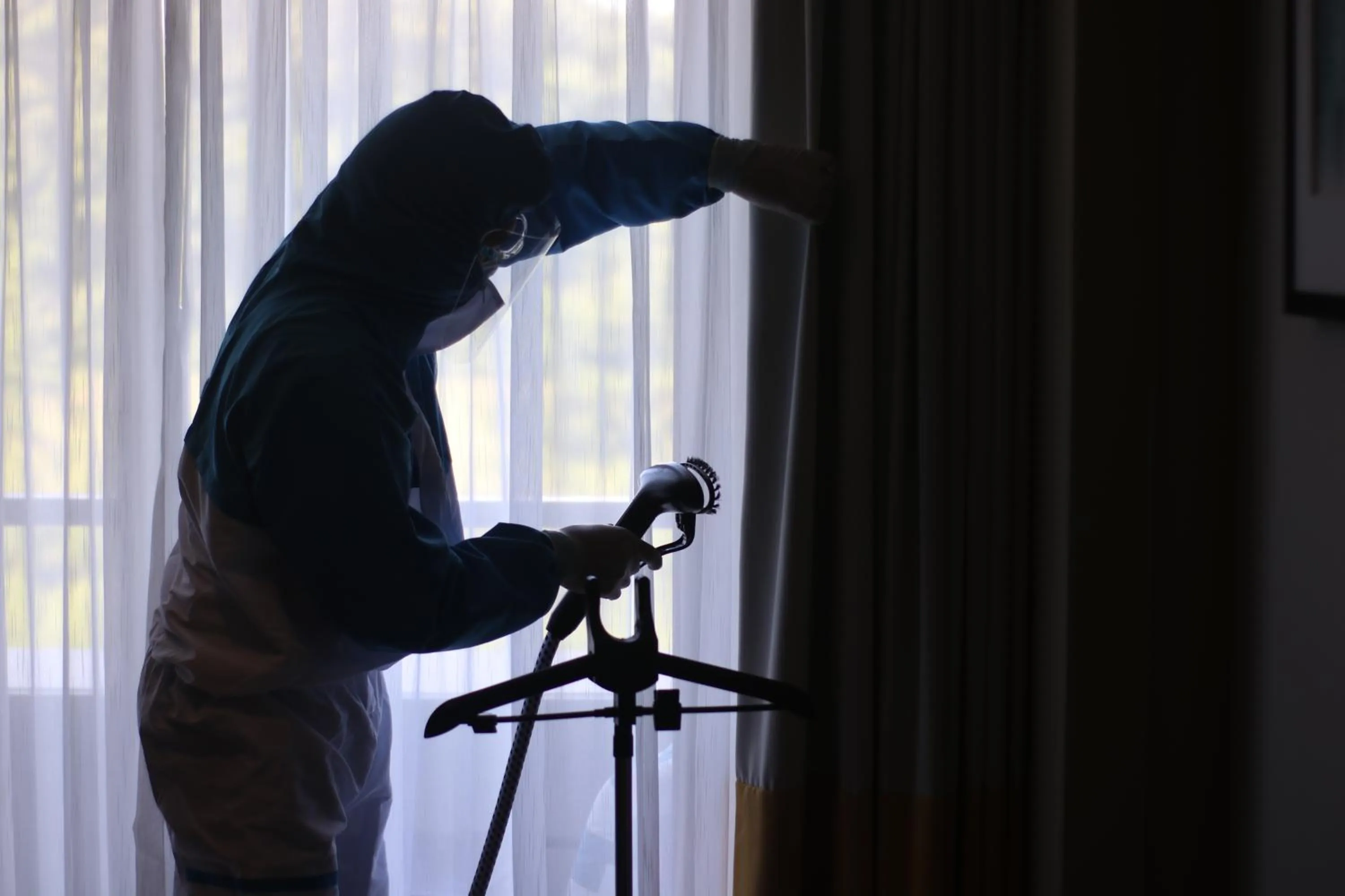 Staff in Belmont Hotel Boracay near Newcoast Beach