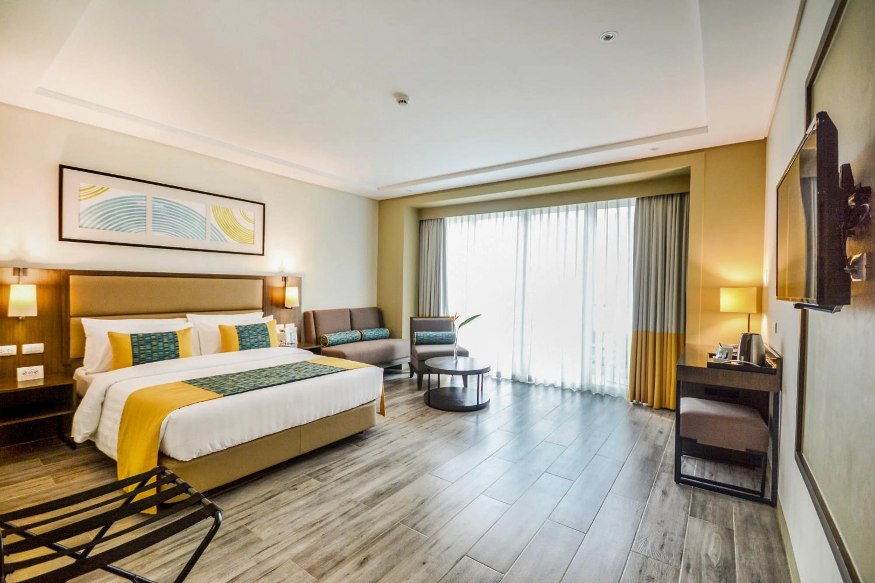 Bedroom, Bed in Belmont Hotel Boracay near Newcoast Beach