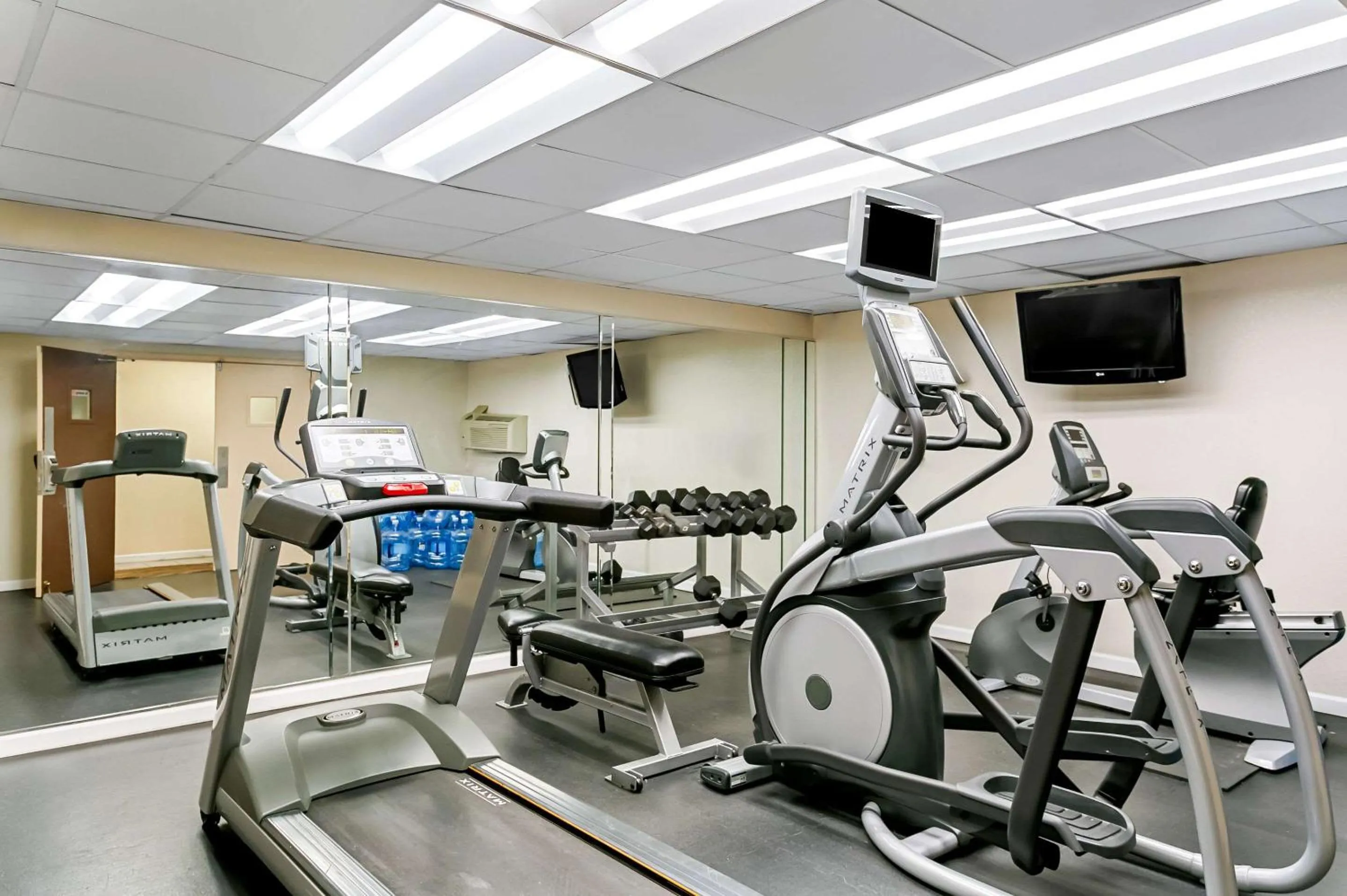 Fitness centre/facilities in Quality Inn Jessup - Columbia South Near Fort Meade