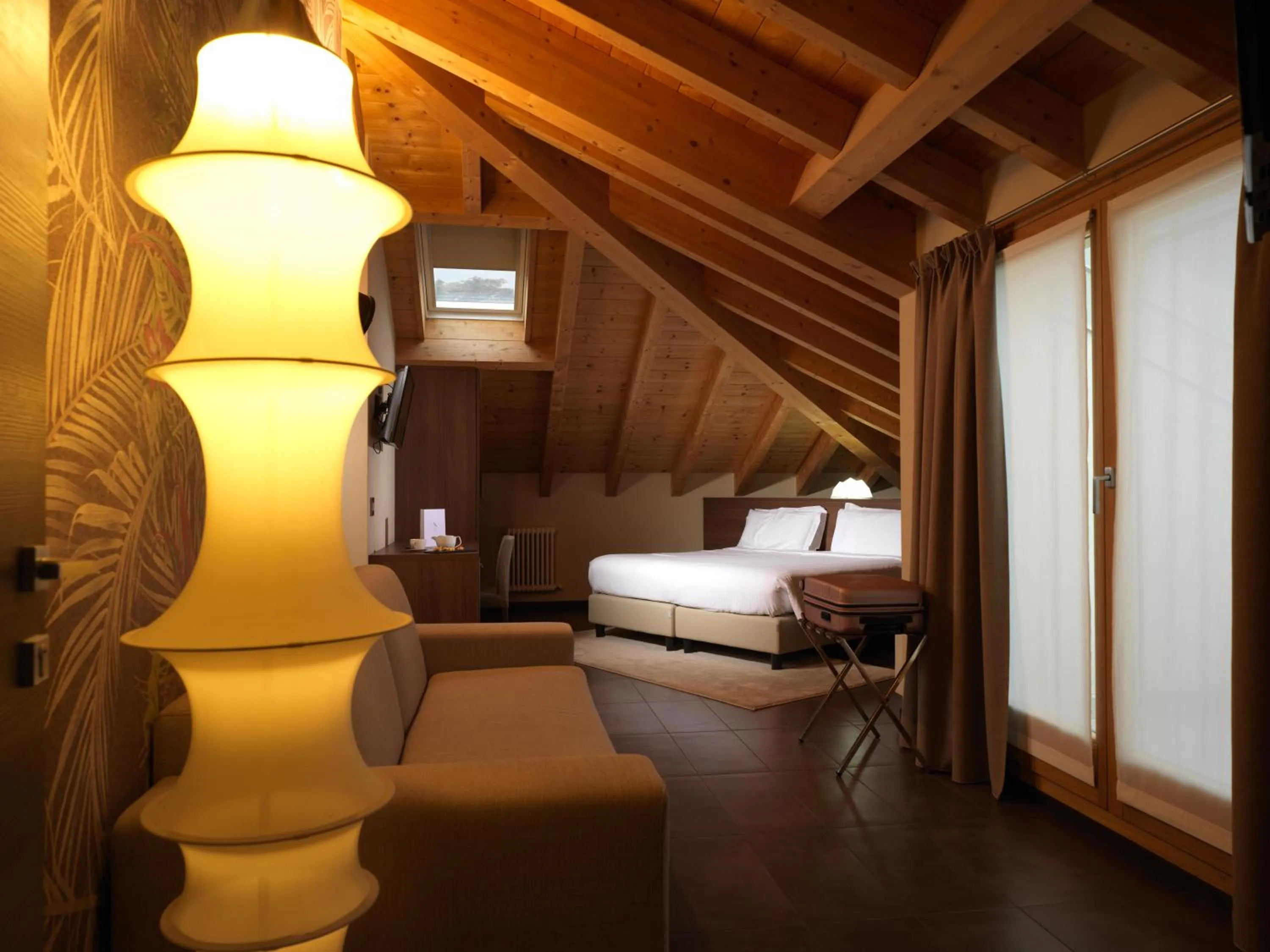 Bed in Albergo Nicolin