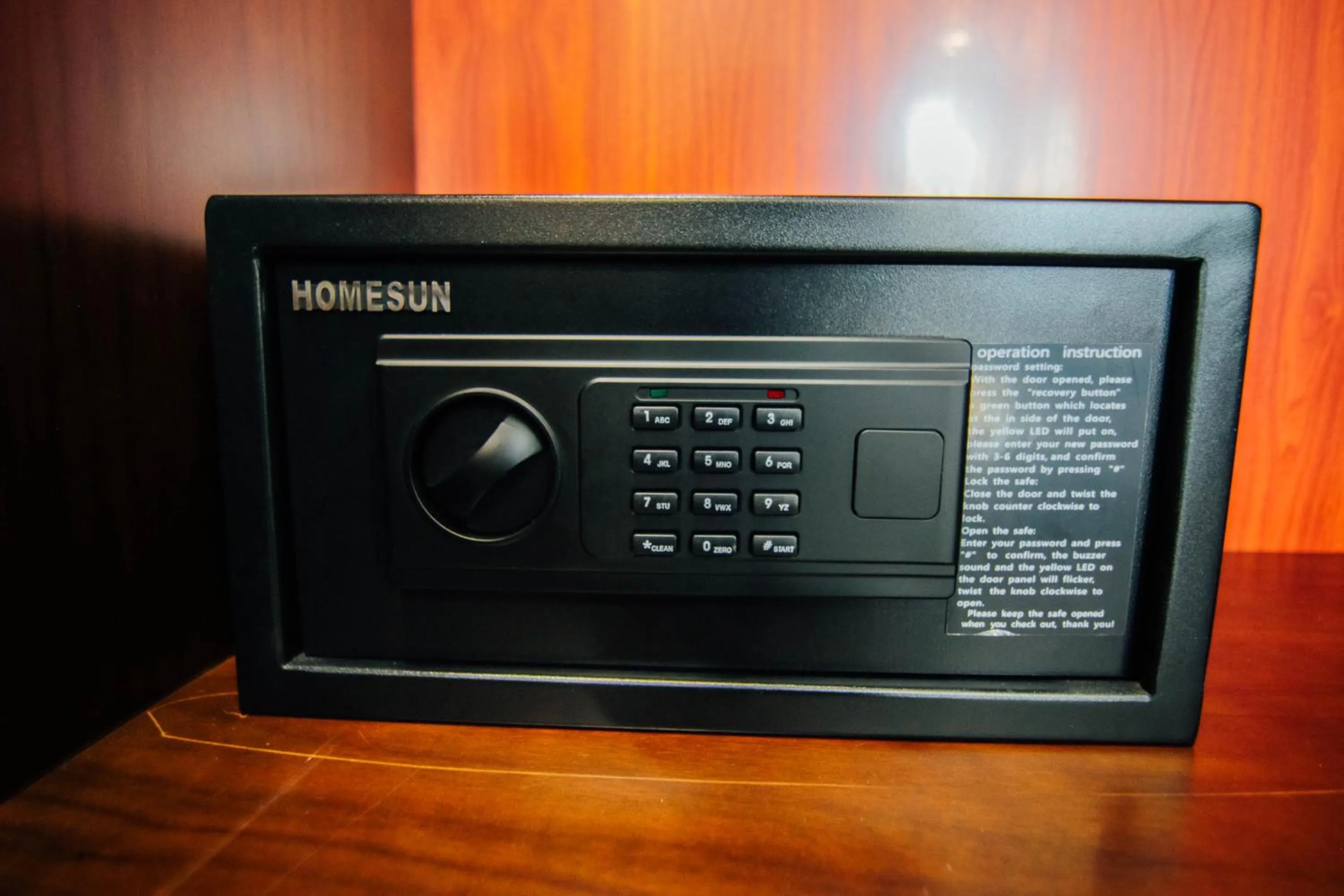 safe in Topone Halong Hotel