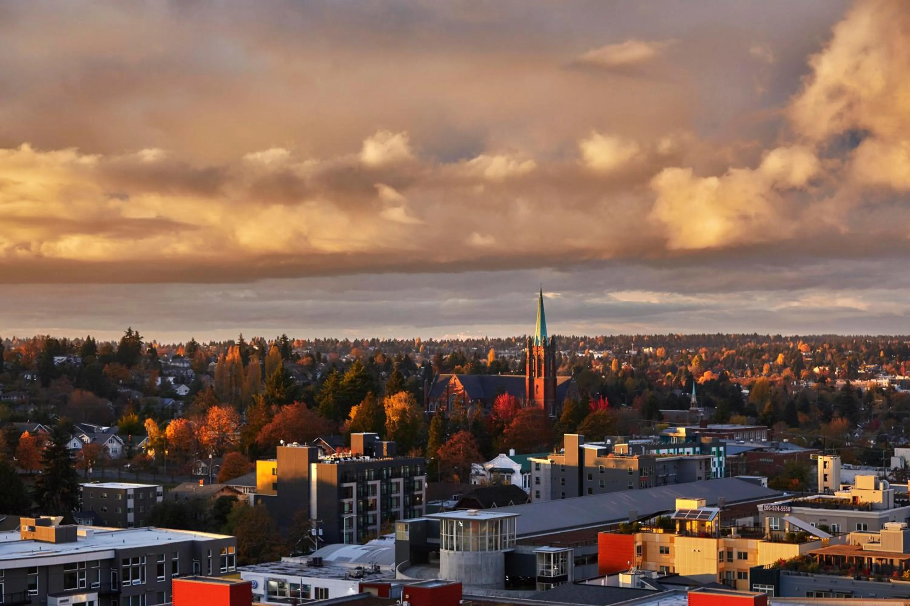 Landmark view in Graduate Seattle