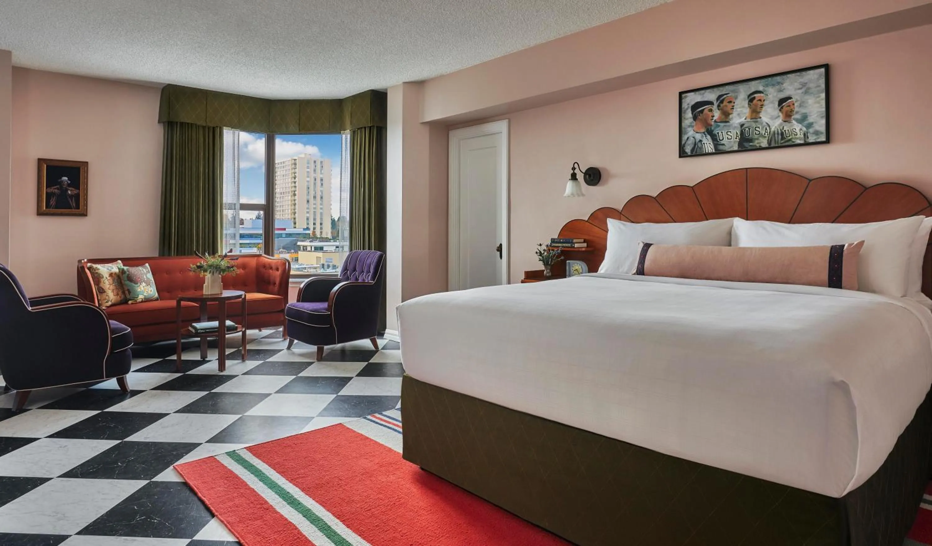 Bedroom, Bed in Graduate Seattle