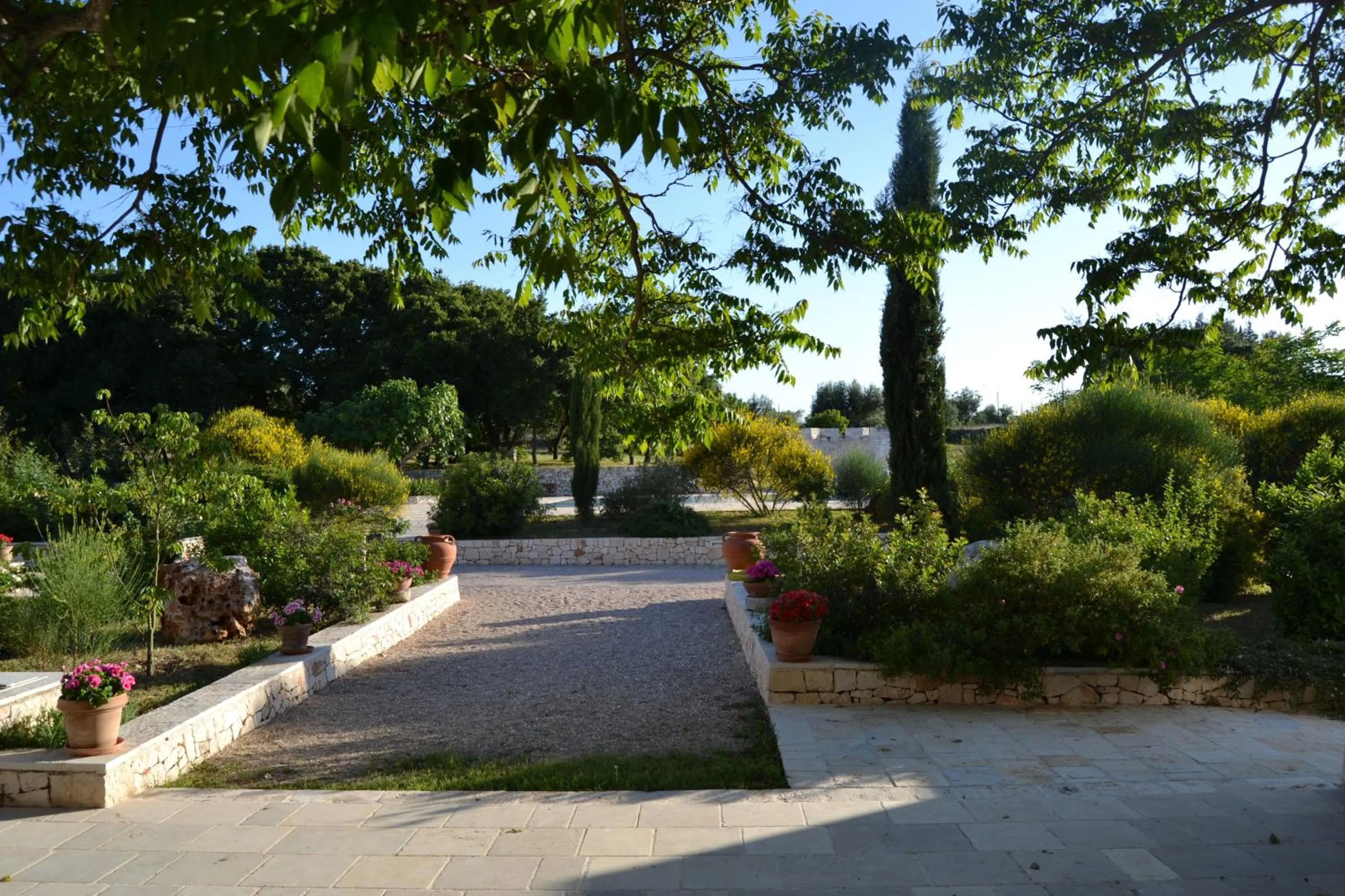 Garden in B&B Corte Del Camedrio
