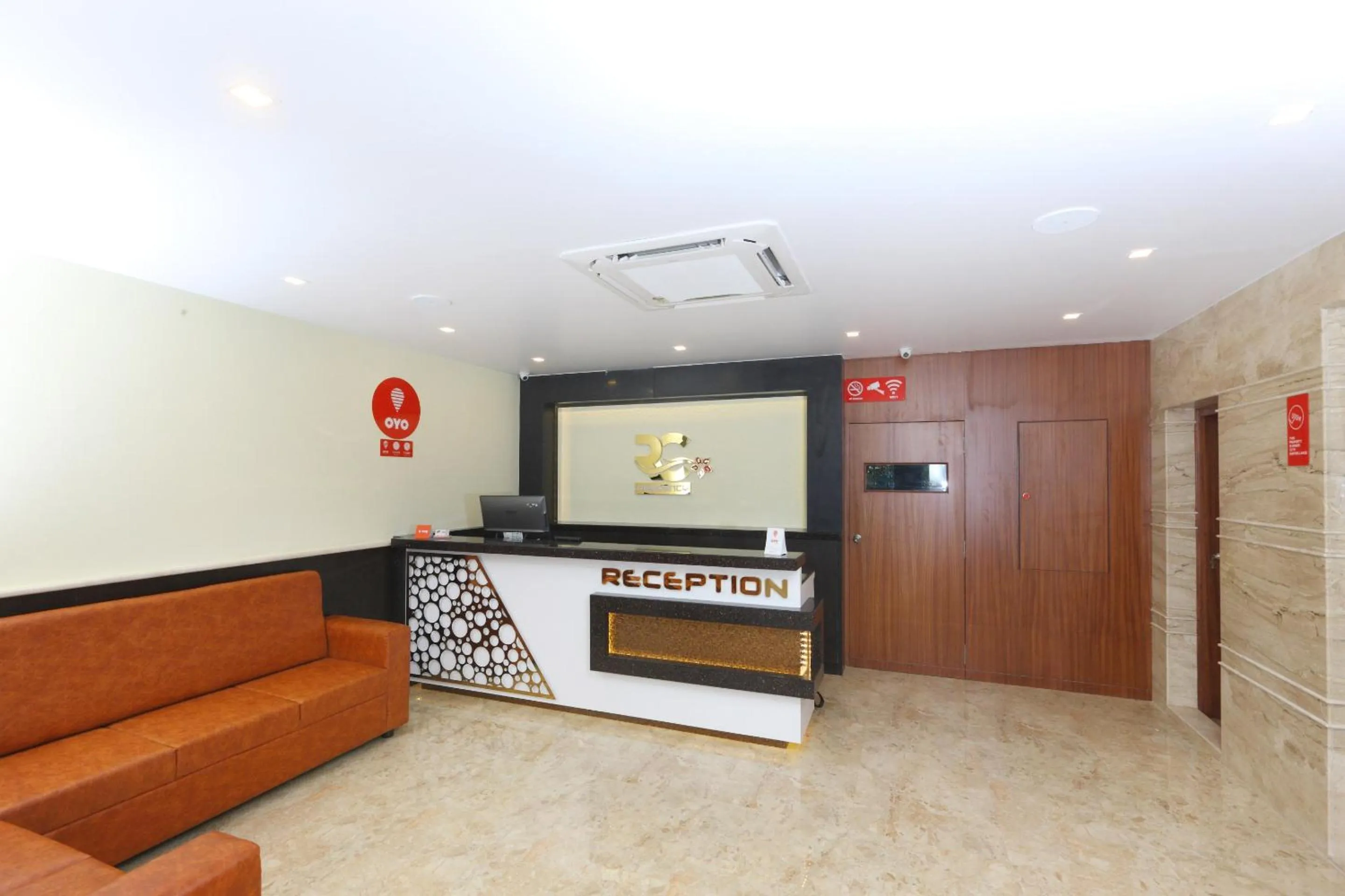 Lobby or reception in Hotel Ramcharan Residency, Tirupati