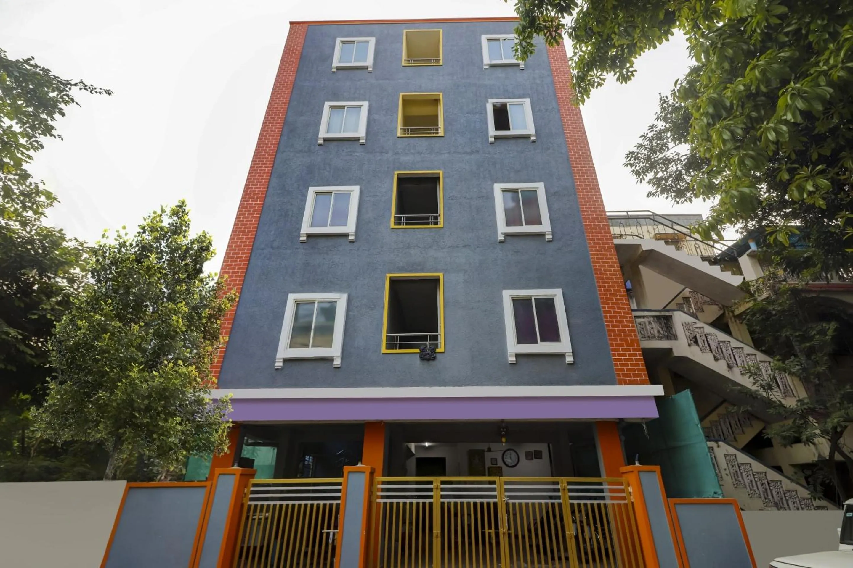 Facade/entrance in Hotel O Srinidhi Inn