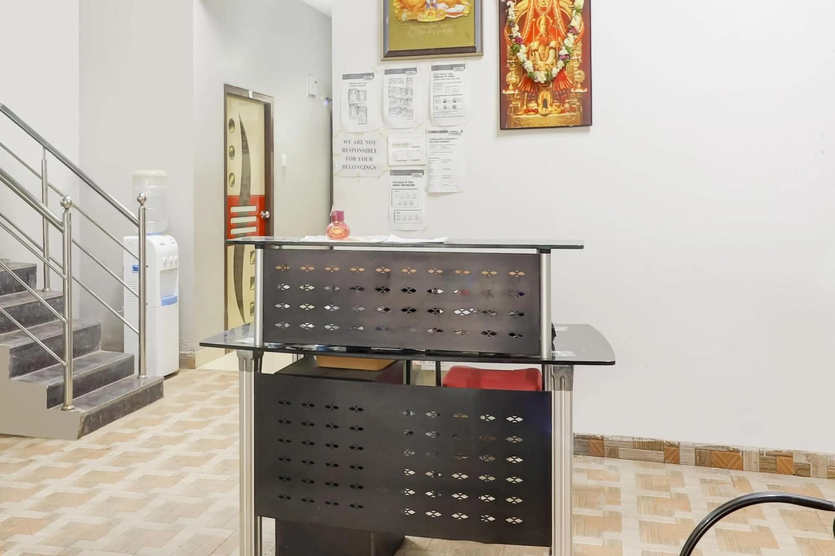 Lobby or reception in Hotel O Srinidhi Inn