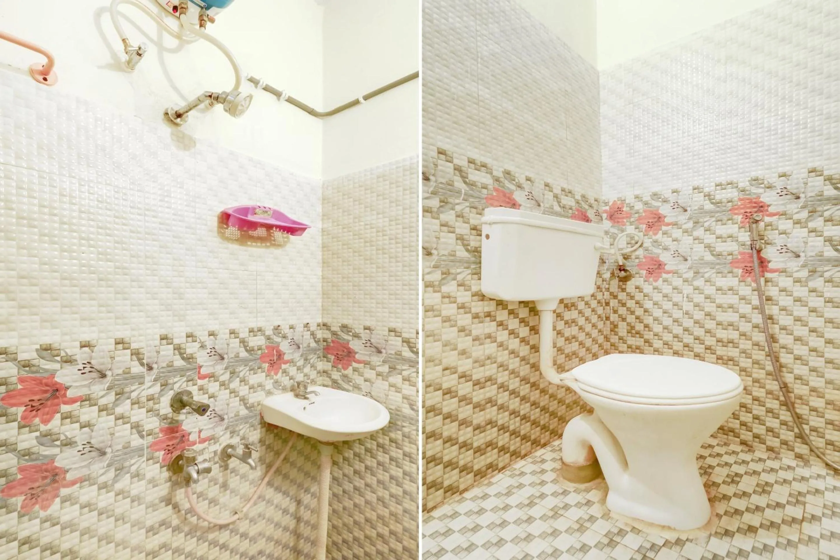 Bathroom in Hotel O Srinidhi Inn