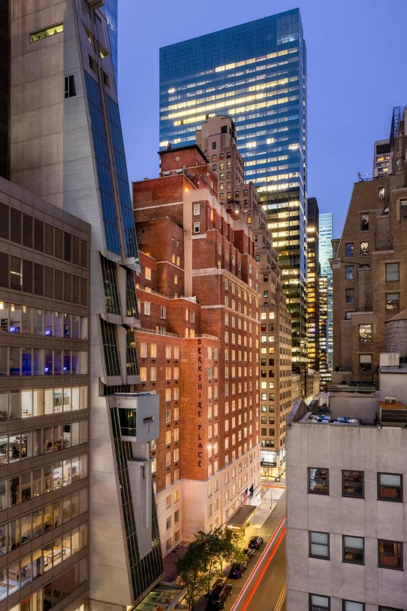 Property building in Omni Berkshire Place