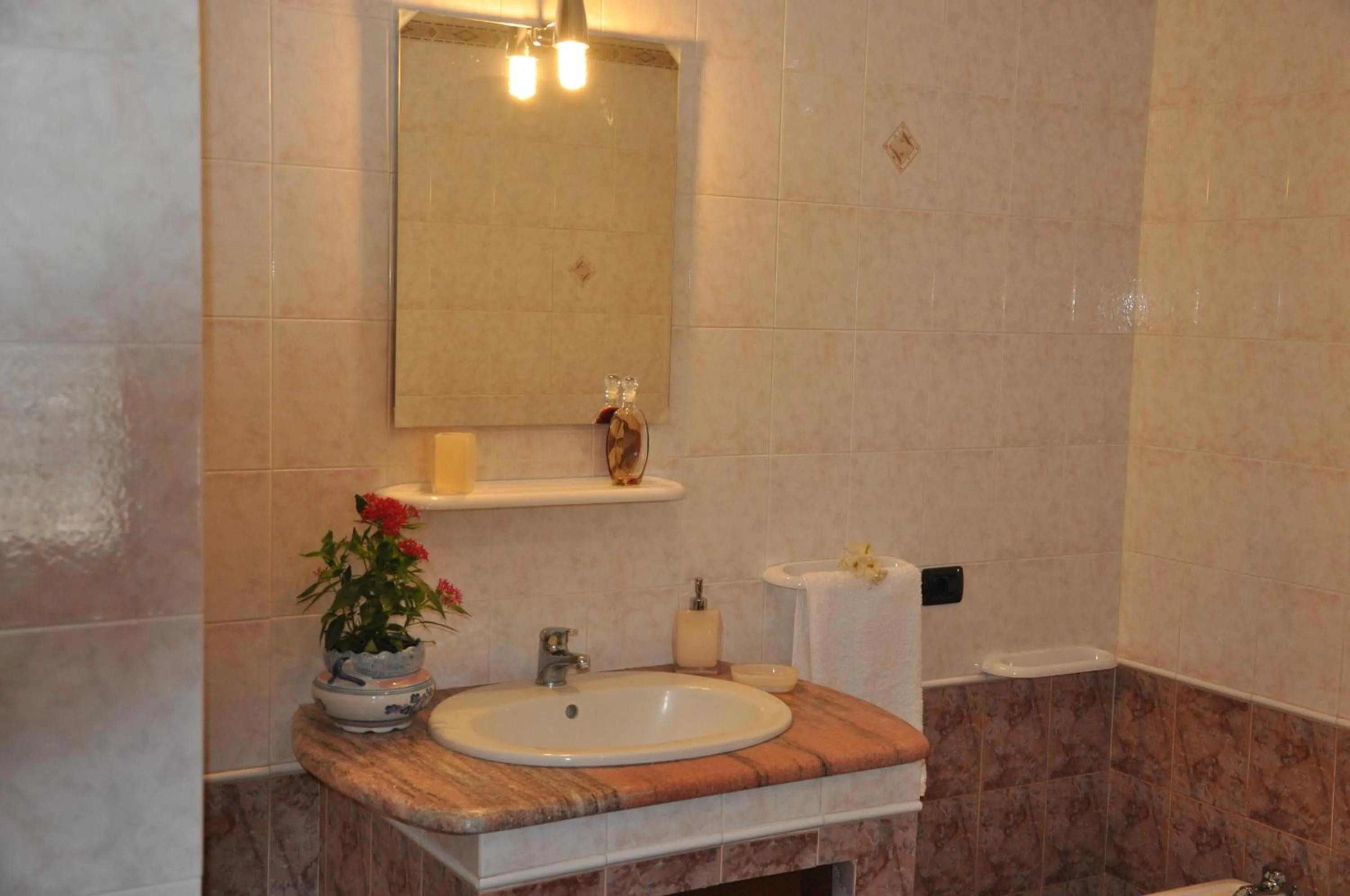 Bathroom in B&B Gassa d'Amante