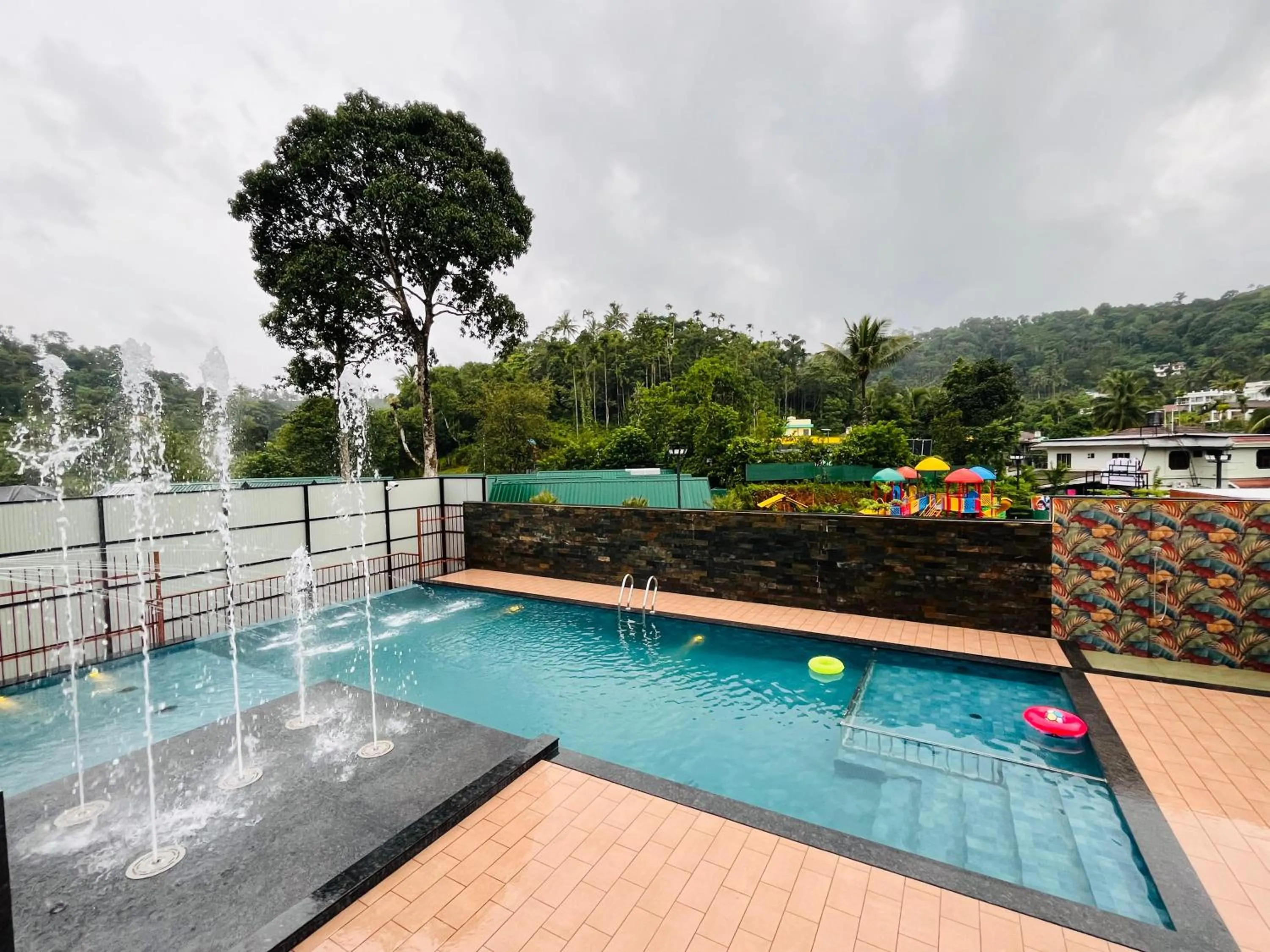 Swimming pool in Royal Plaza Wayanad