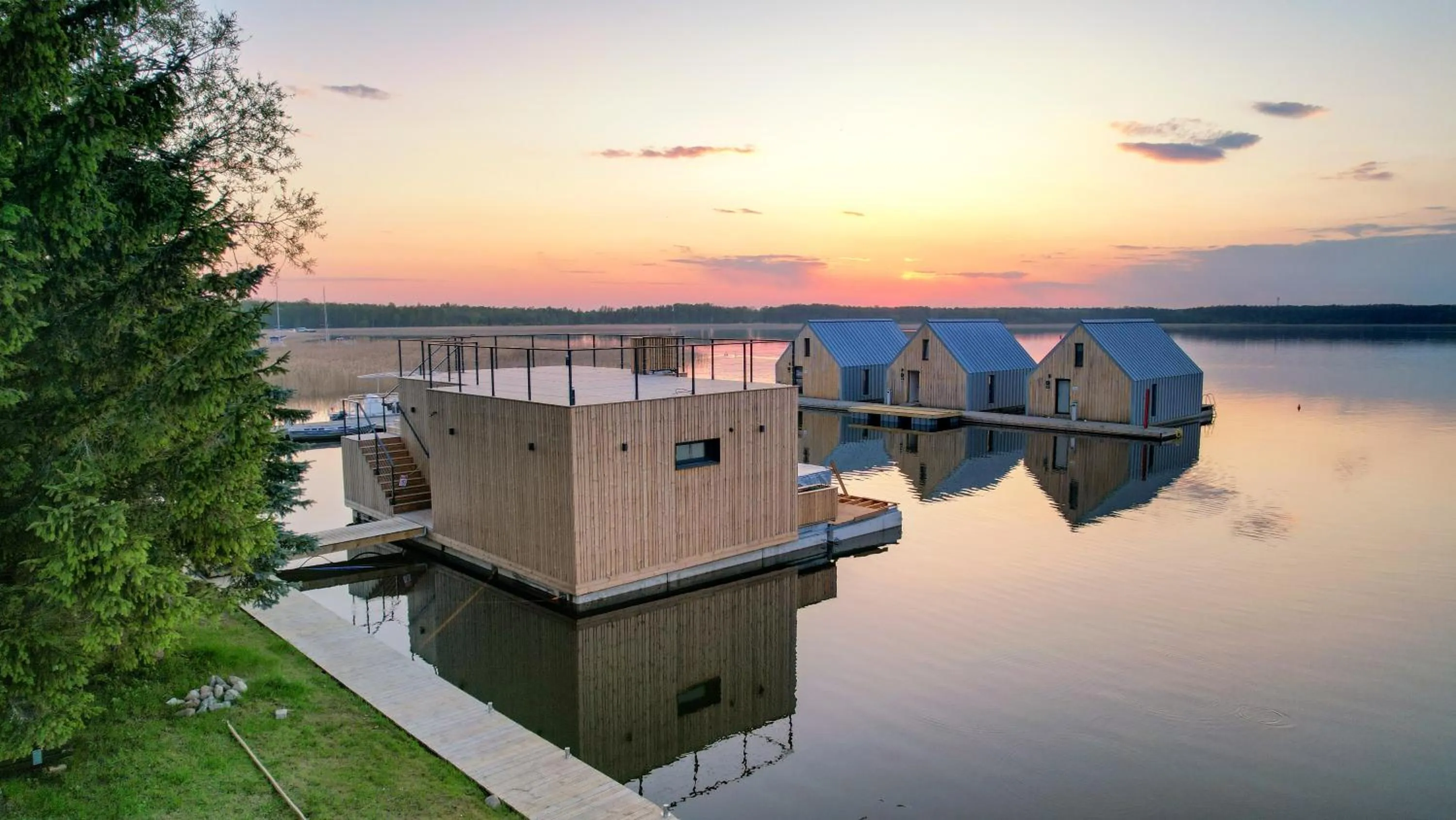 Spa and wellness centre/facilities in Domy na Wodzie na Mazurach