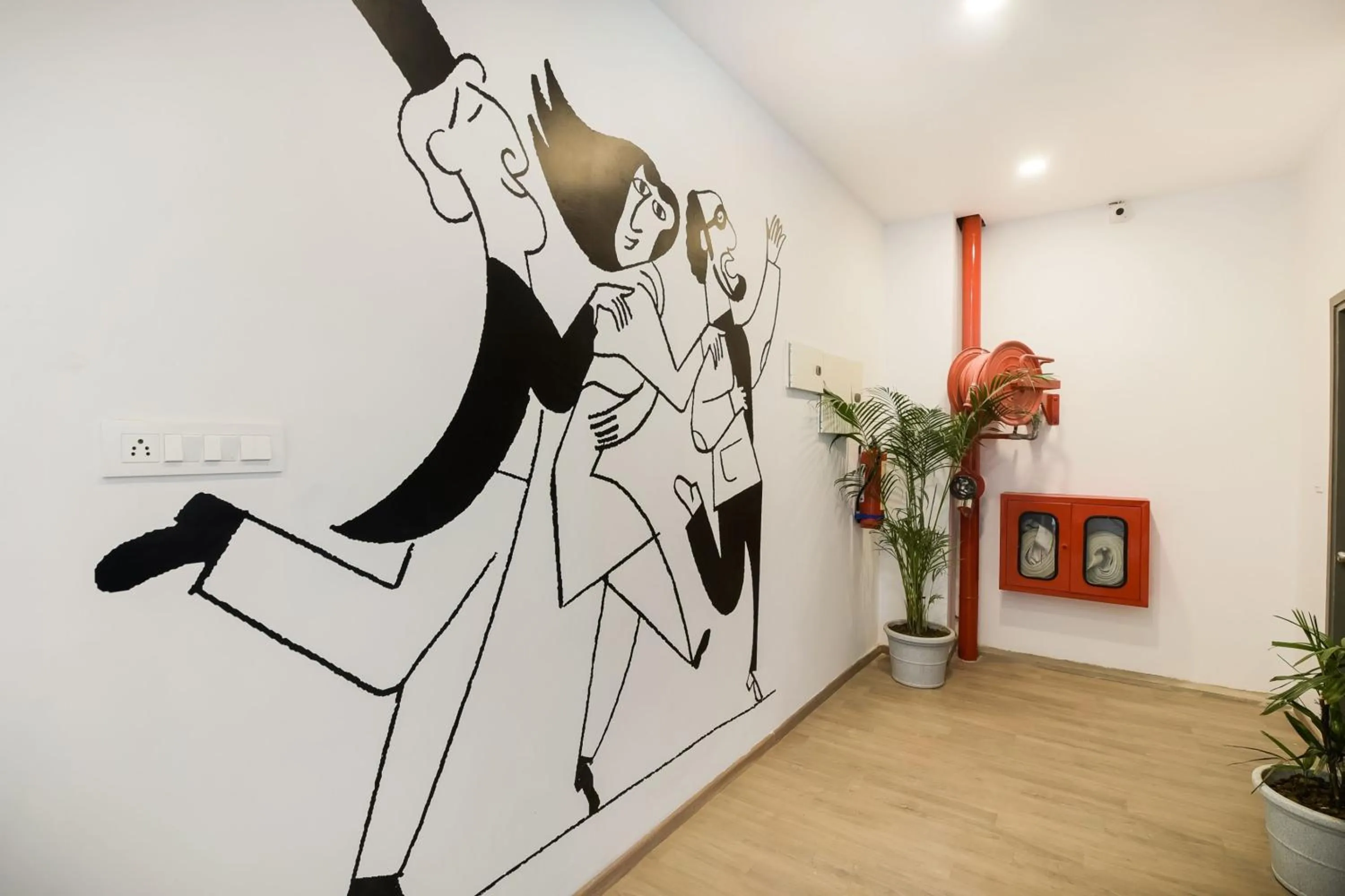 Lobby or reception in Townhouse The Awadh Airport