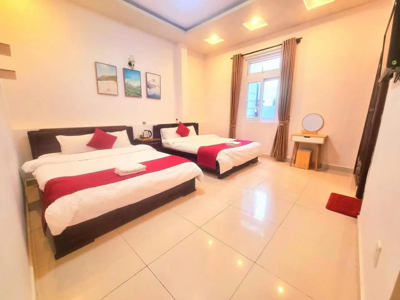 Bed in Conico Đà Lạt Hotel