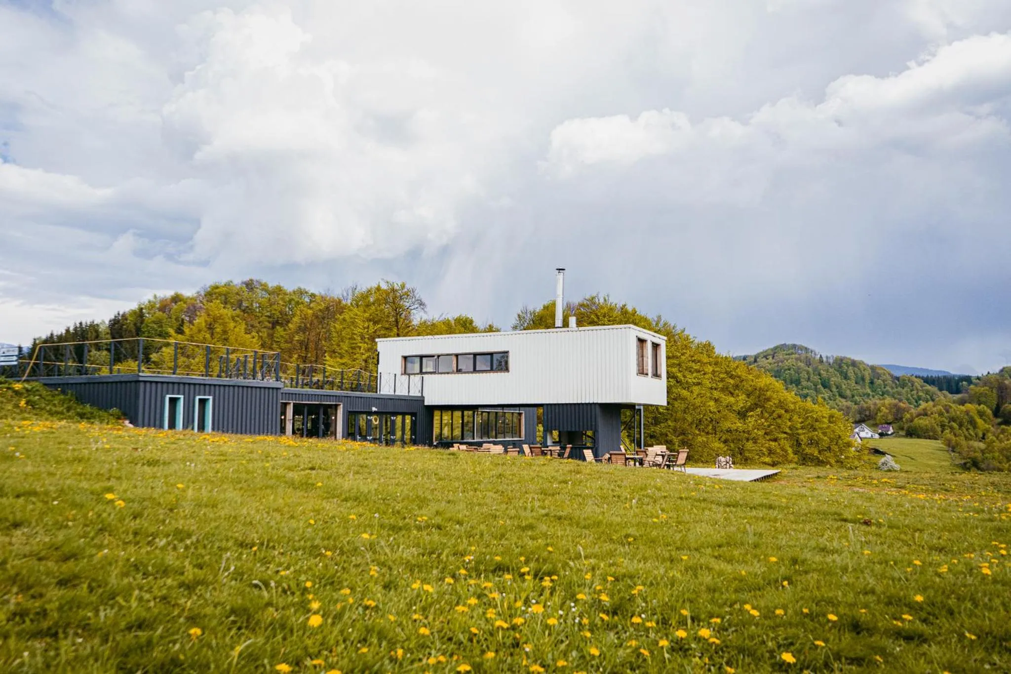 Property building in Ursa Mica Glamping Resort