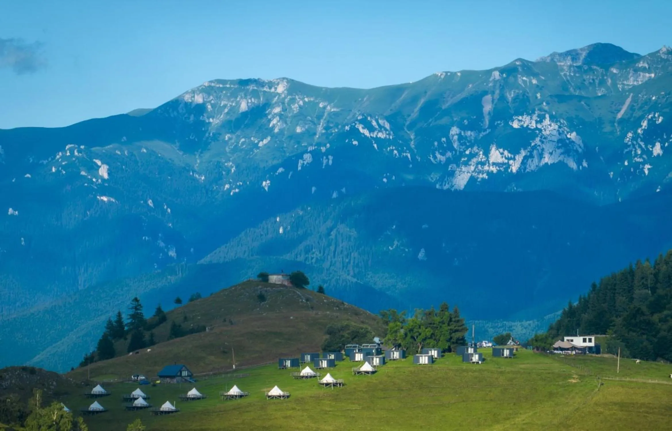 Natural landscape in Ursa Mica Glamping Resort