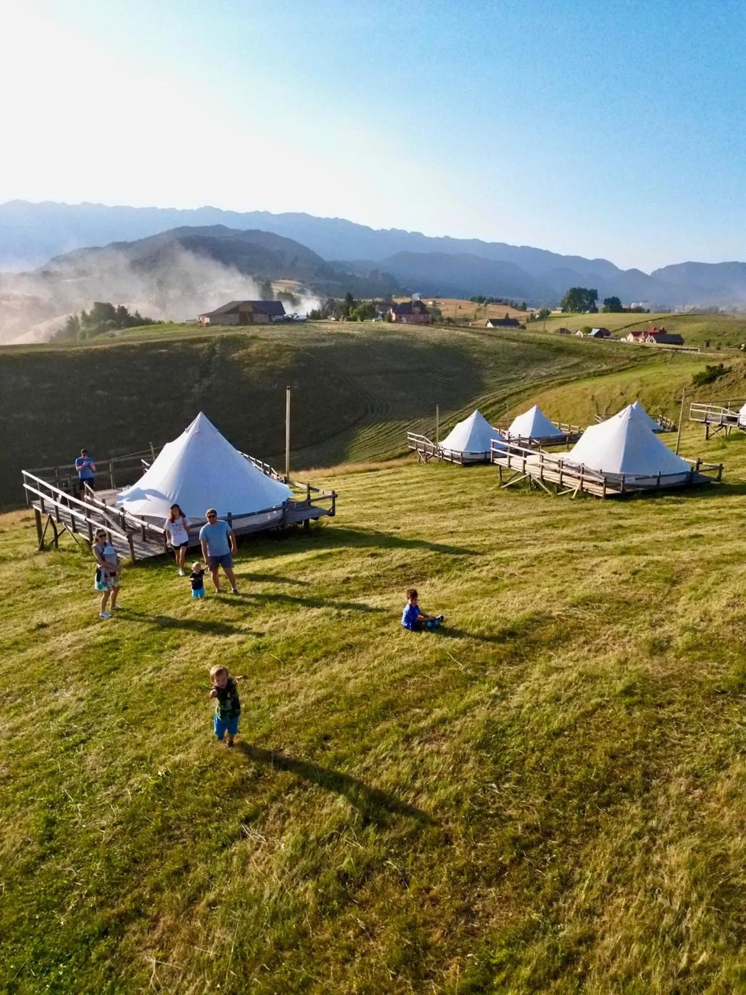 View (from property/room) in Ursa Mica Glamping Resort