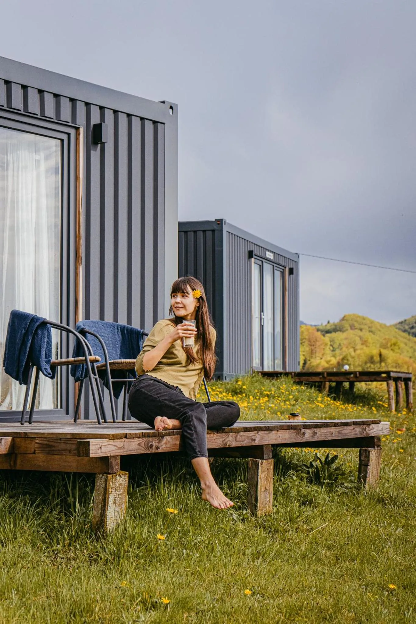 Spring in Ursa Mica Glamping Resort